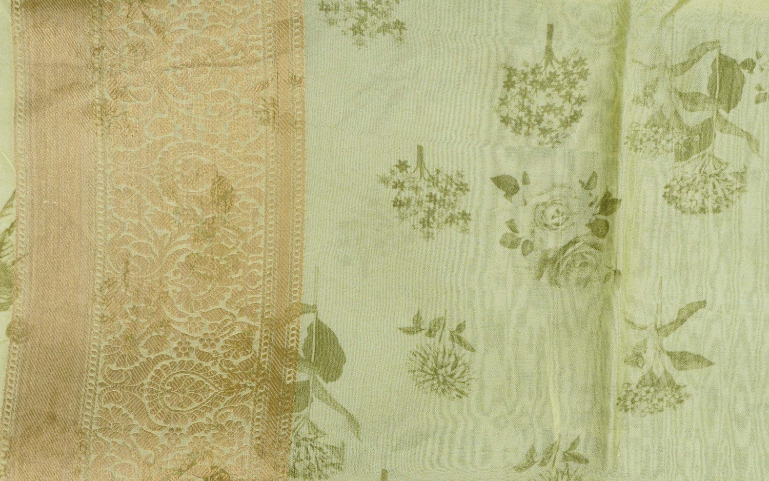 Organza Silk Print Saree