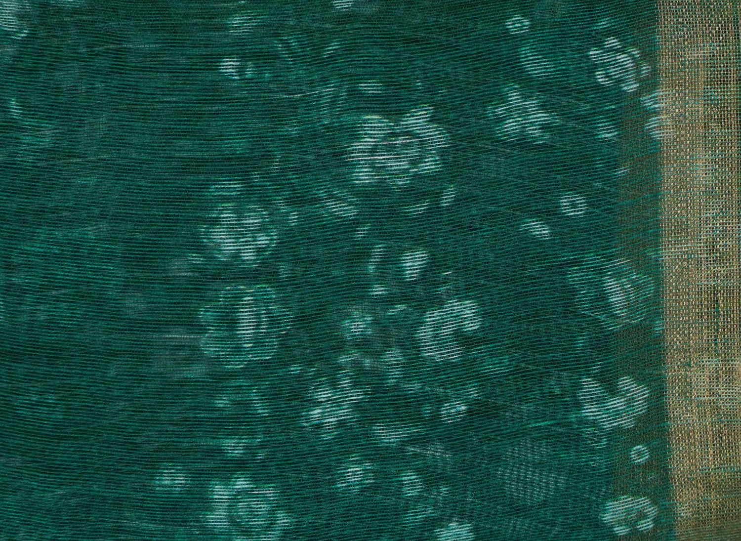 Linen Banarasi Printed Saree