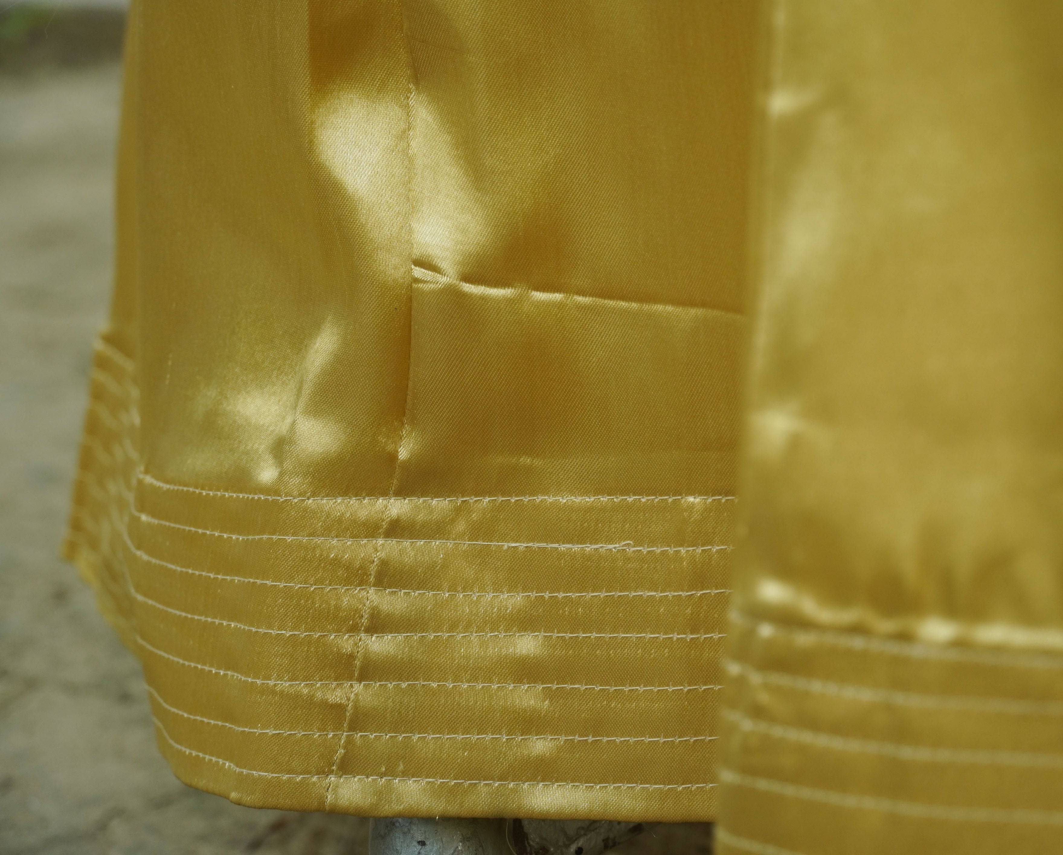 Gold Pure Satin Underskirts
