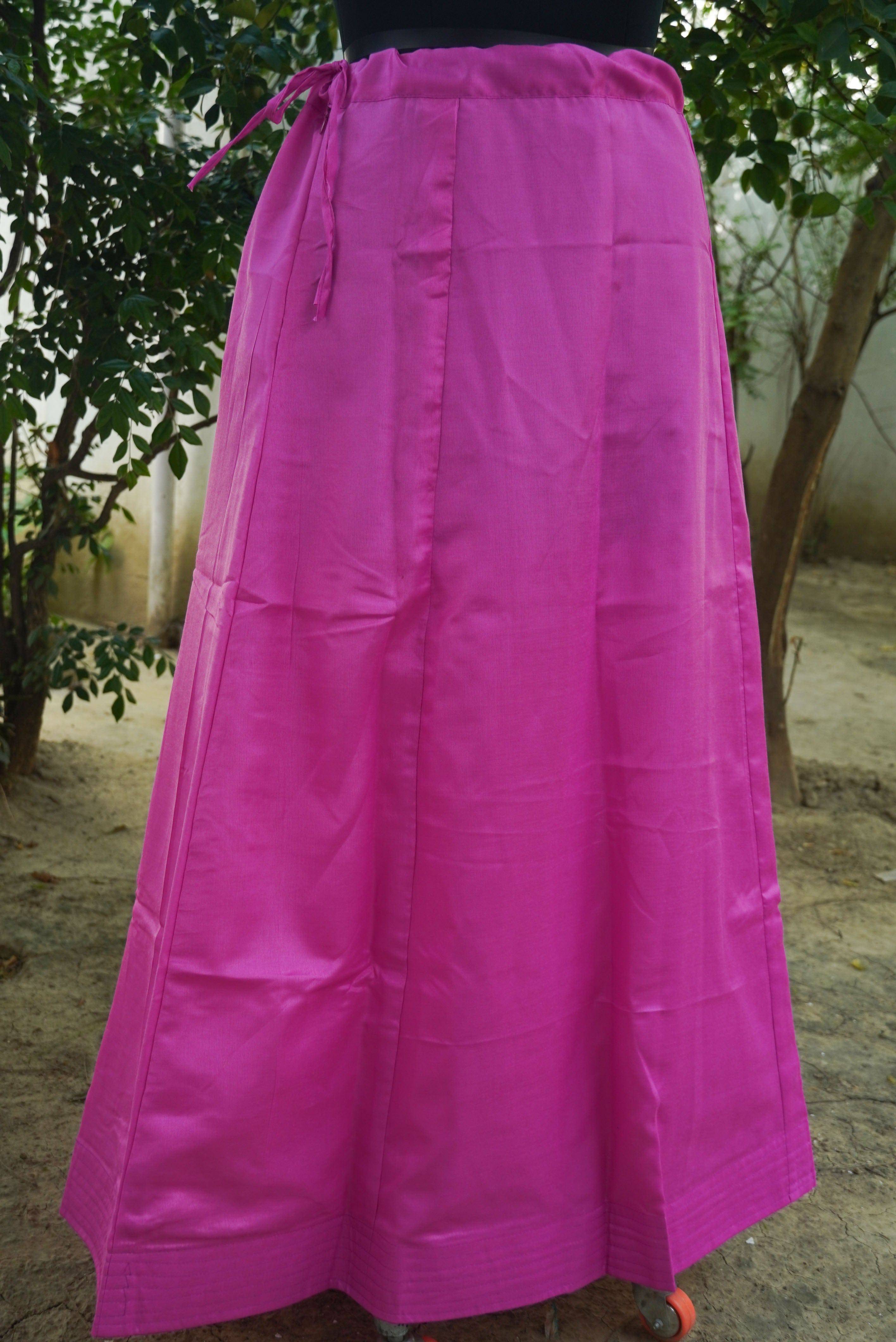 Magenta Pure Shantoon Underskirts