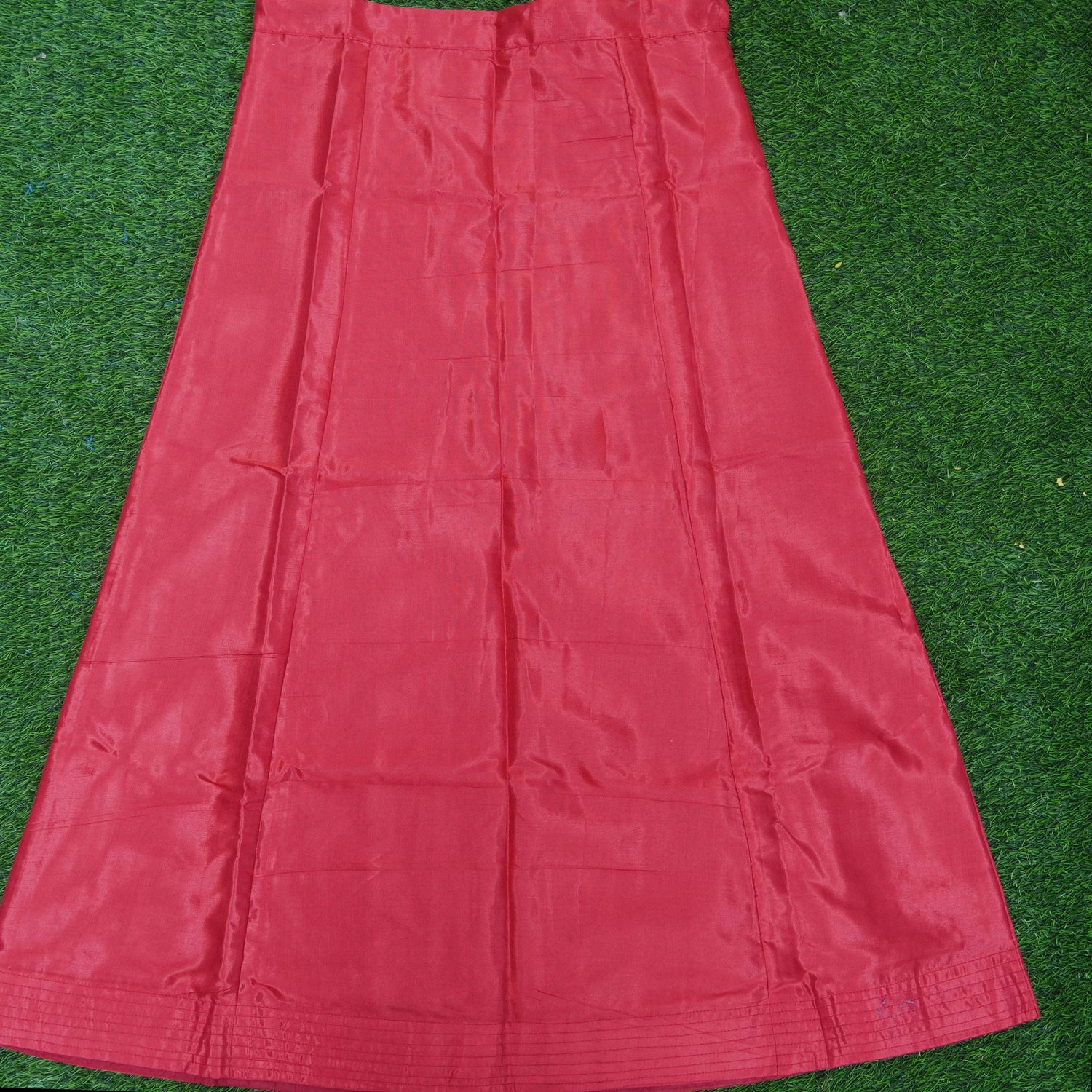 Pinkish Orange Pure Shantoon Underskirts