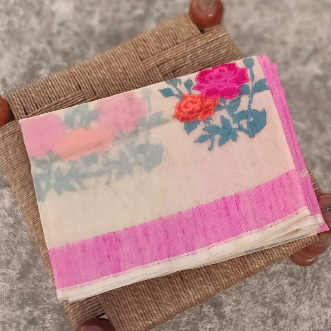 Banarasi Handwoven Dupion Dupatta