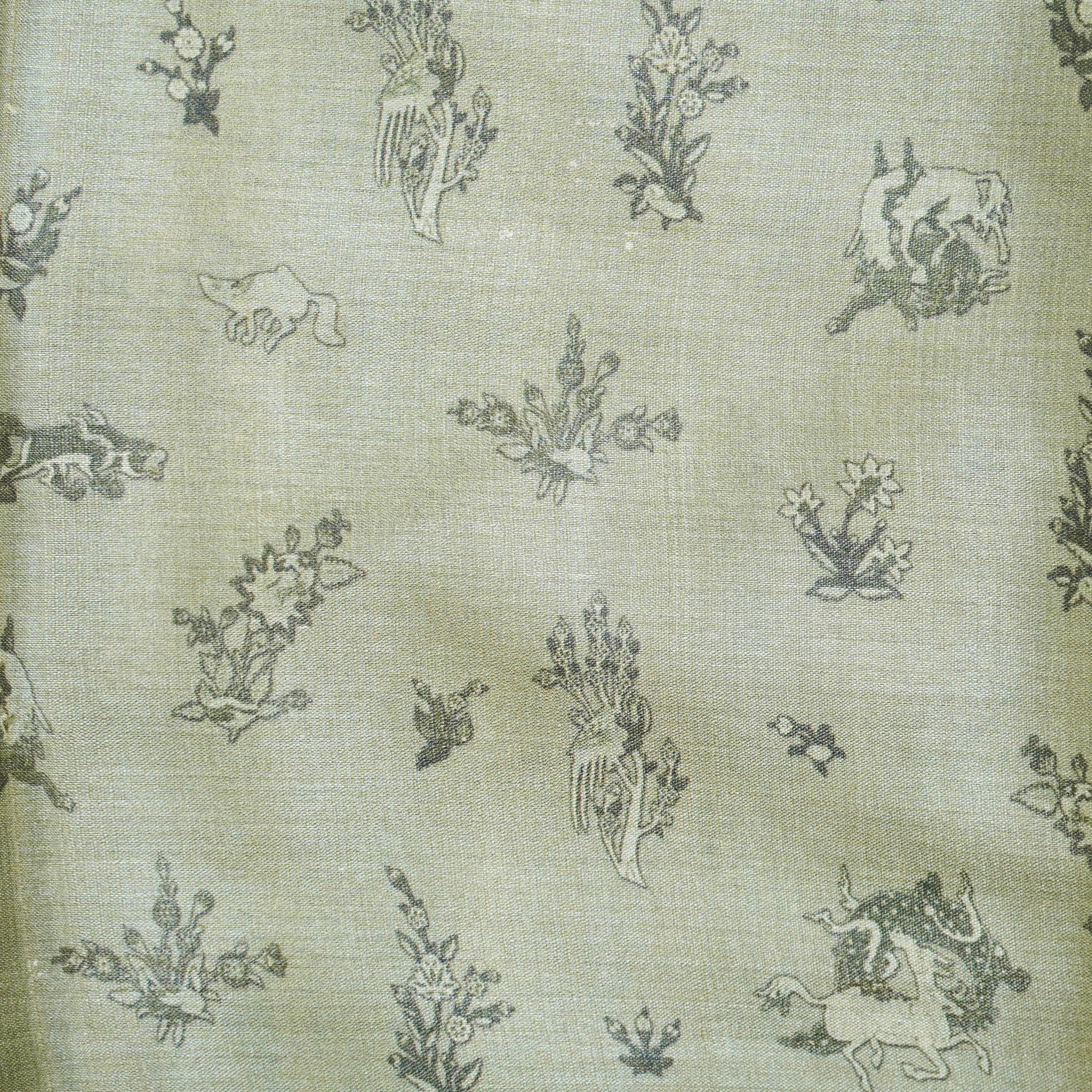 Tussar Silk Floral Print Saree