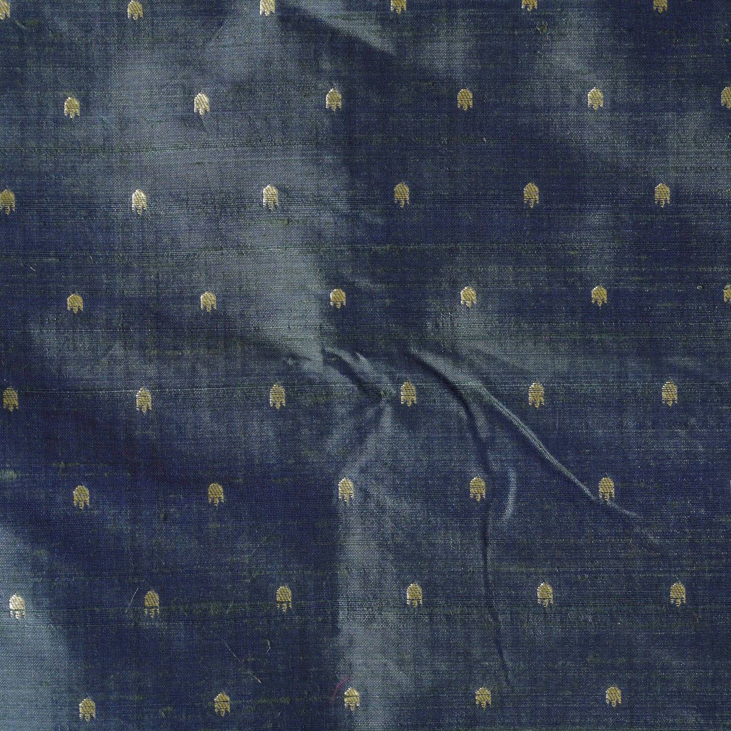 Handwoven Pure Tussar Silk Banarasi Fabric