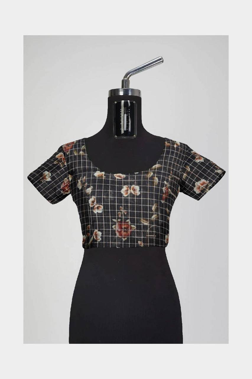 Pure Chanderi Silk Print Fabric