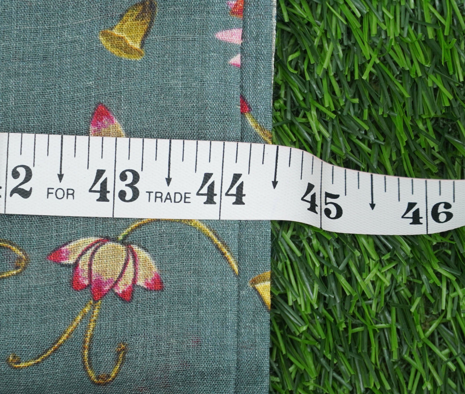 Pure Tussar Georgette Silk Print Fabric