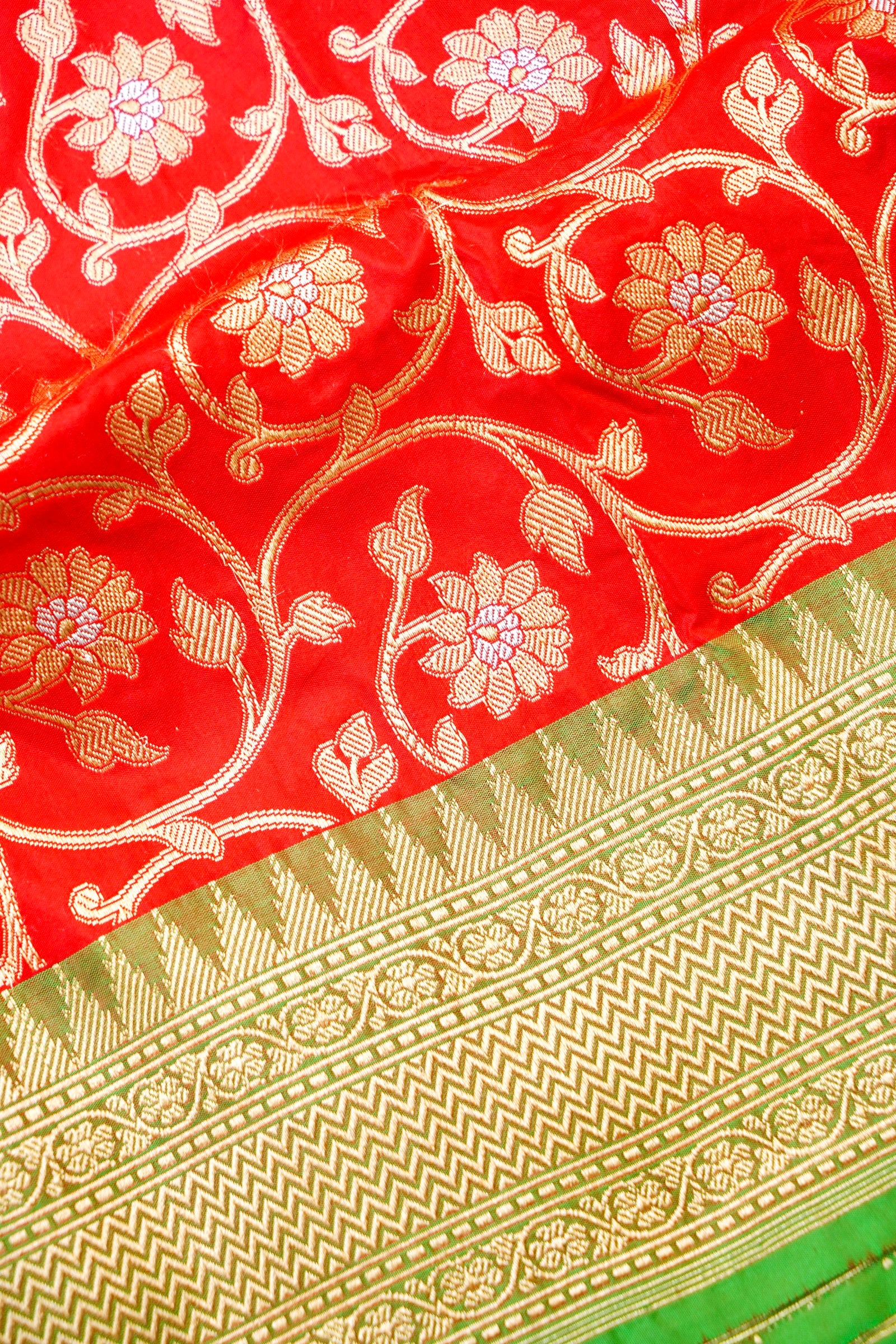 Handloom Banarasi Pure Katan Silk Saree