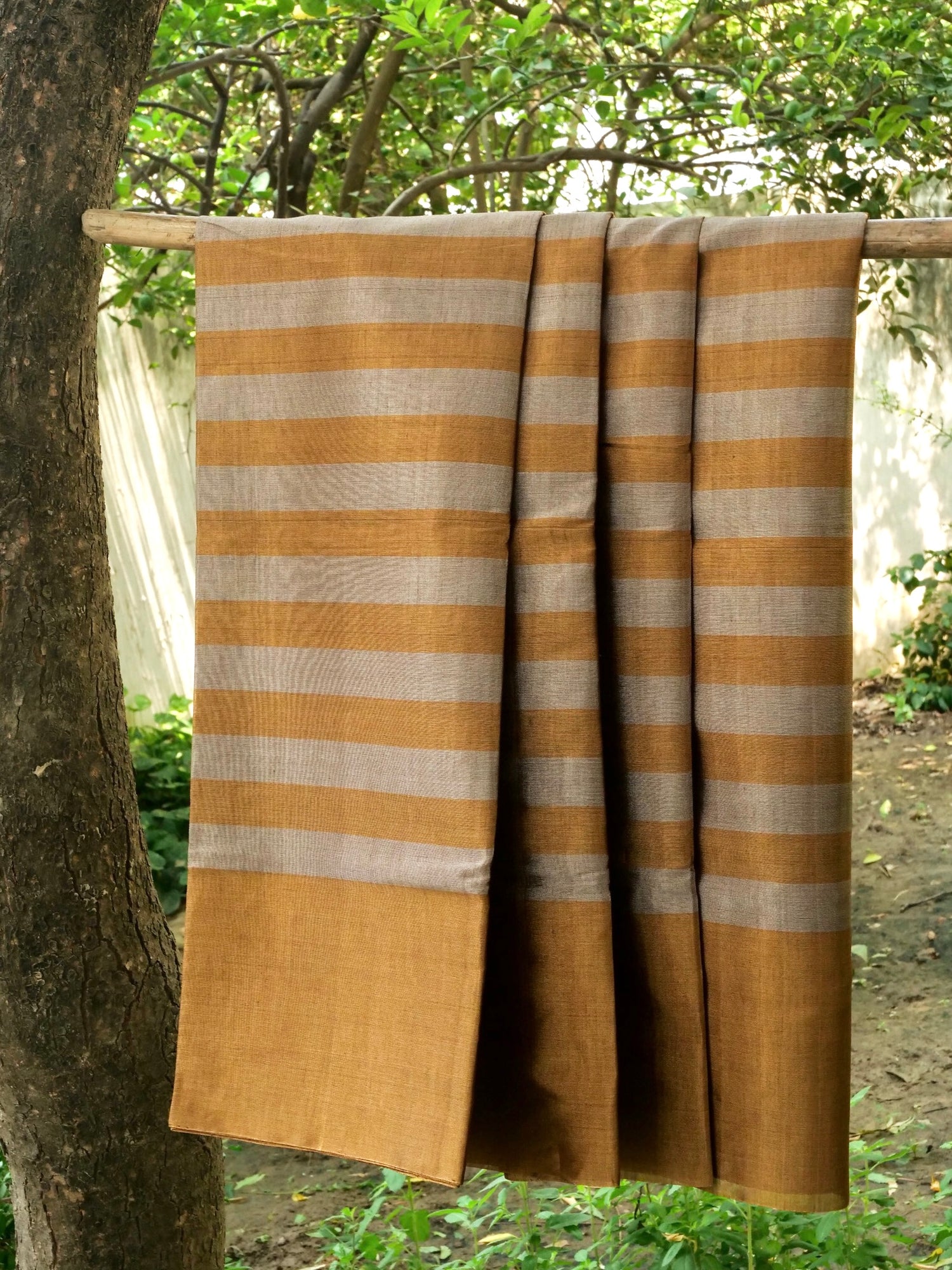 Chanderi Tissue Silk Handwoven Saree