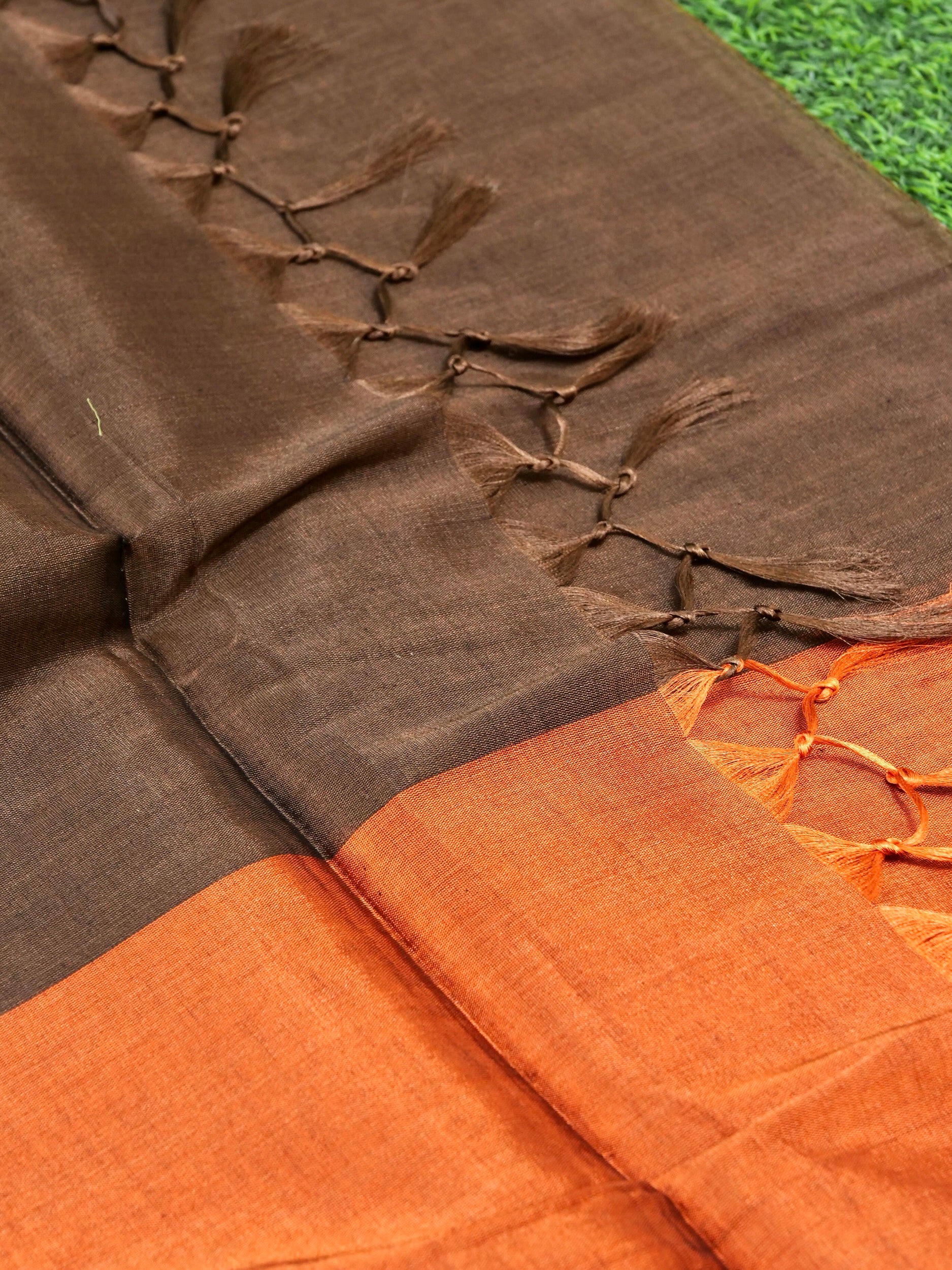 Chanderi Tissue Silk Handwoven Saree