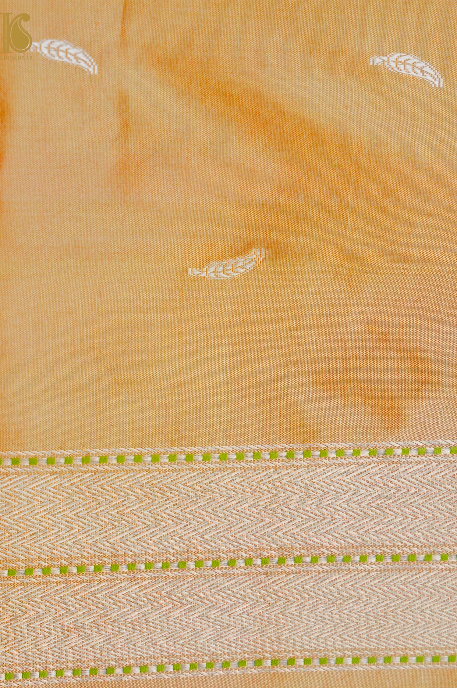 Banarasi Handloom Pure Katan Silk Kadwa Saree with Tilfi Border