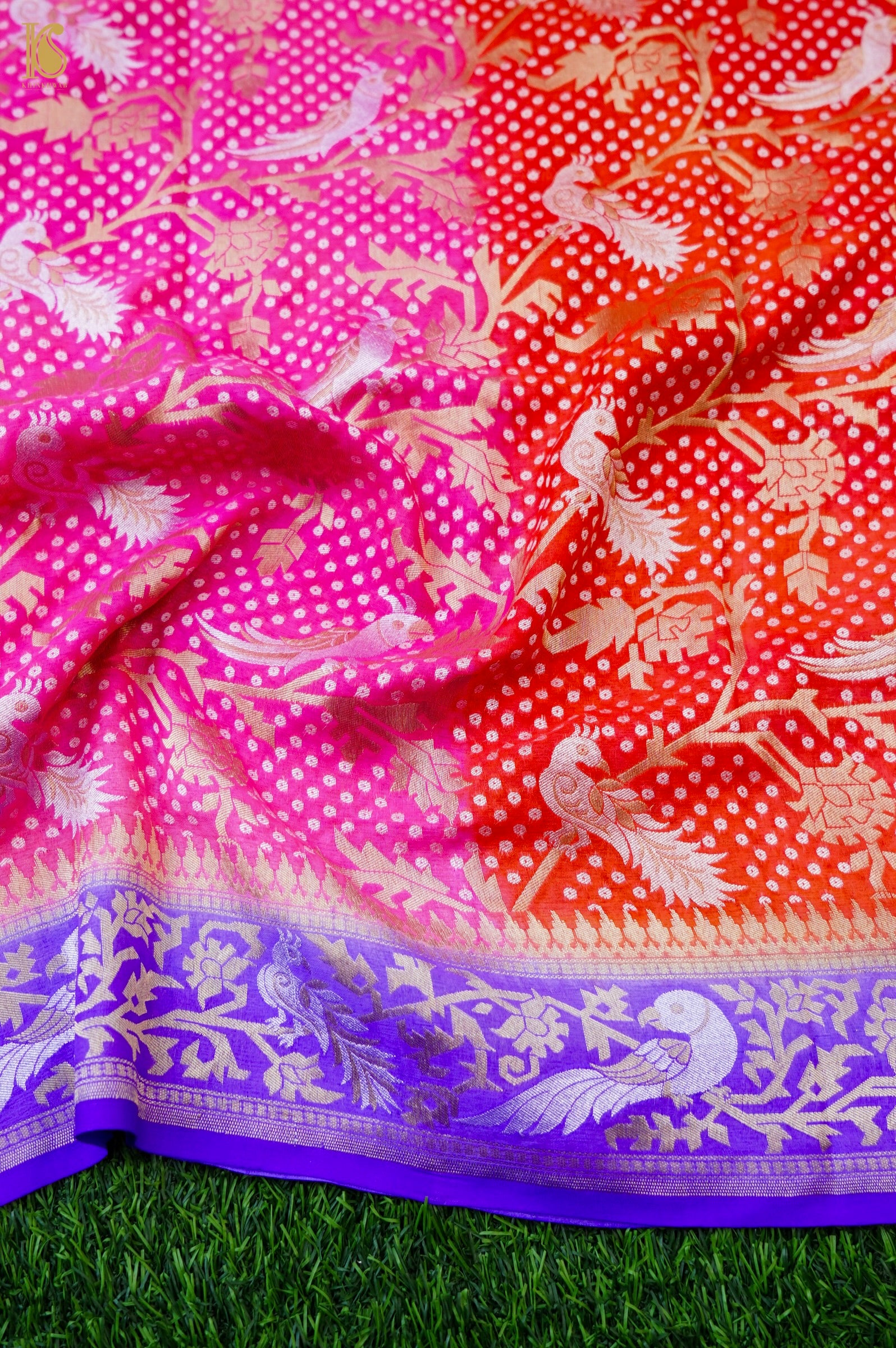 Banarasi Georgette Birds Dupatta
