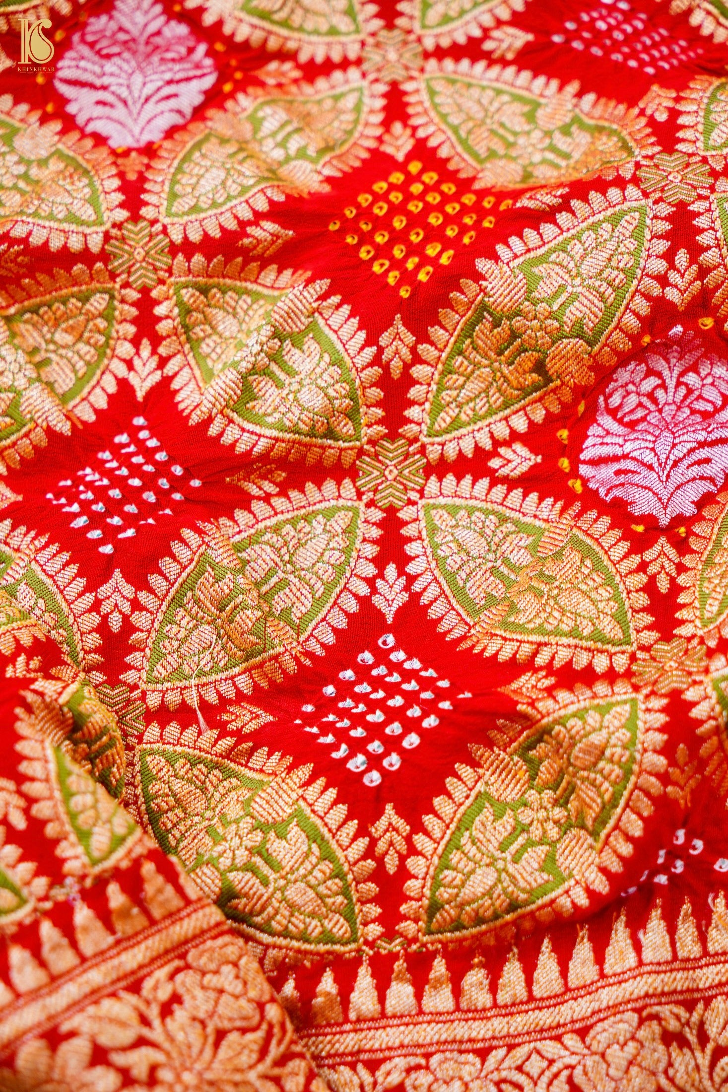Georgette Banarasi Bandhani Dupatta