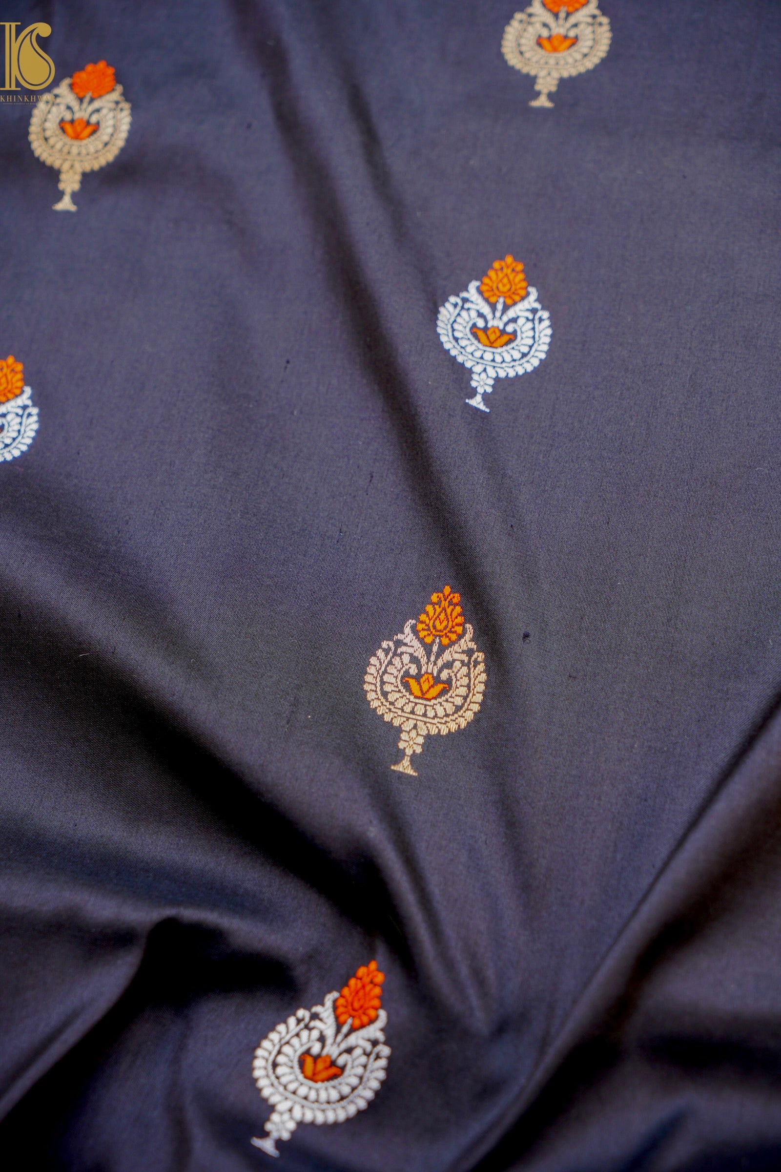 Banarasi Handloom Pure Katan Silk Kadwa Saree