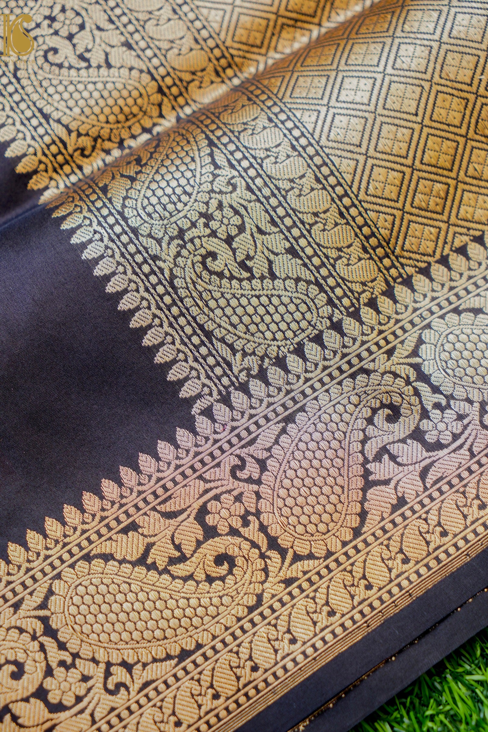 Banarasi Handloom Pure Katan Silk Kadwa Saree