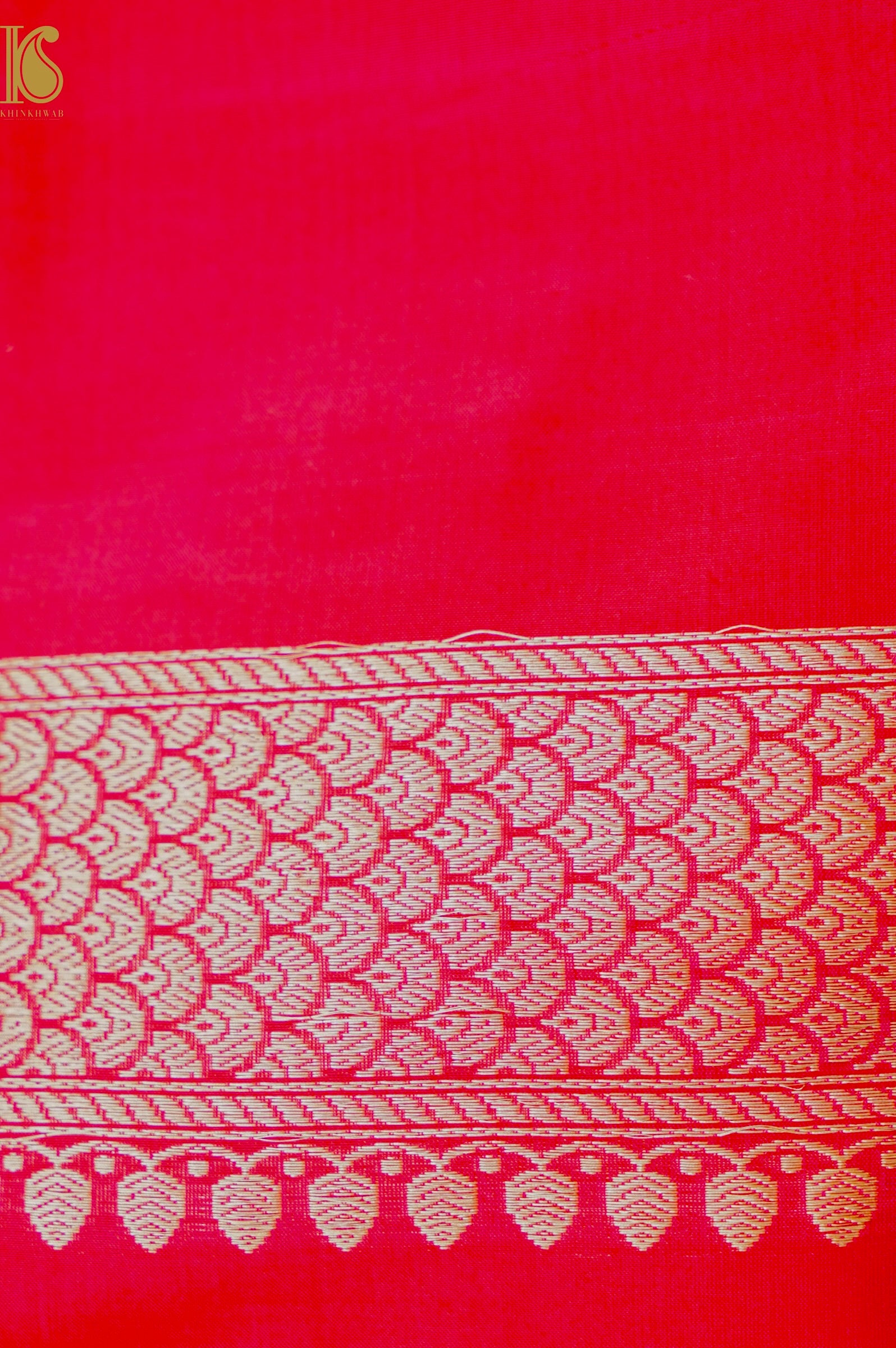 Banarasi Handloom Pure Katan Silk Kadwa Saree