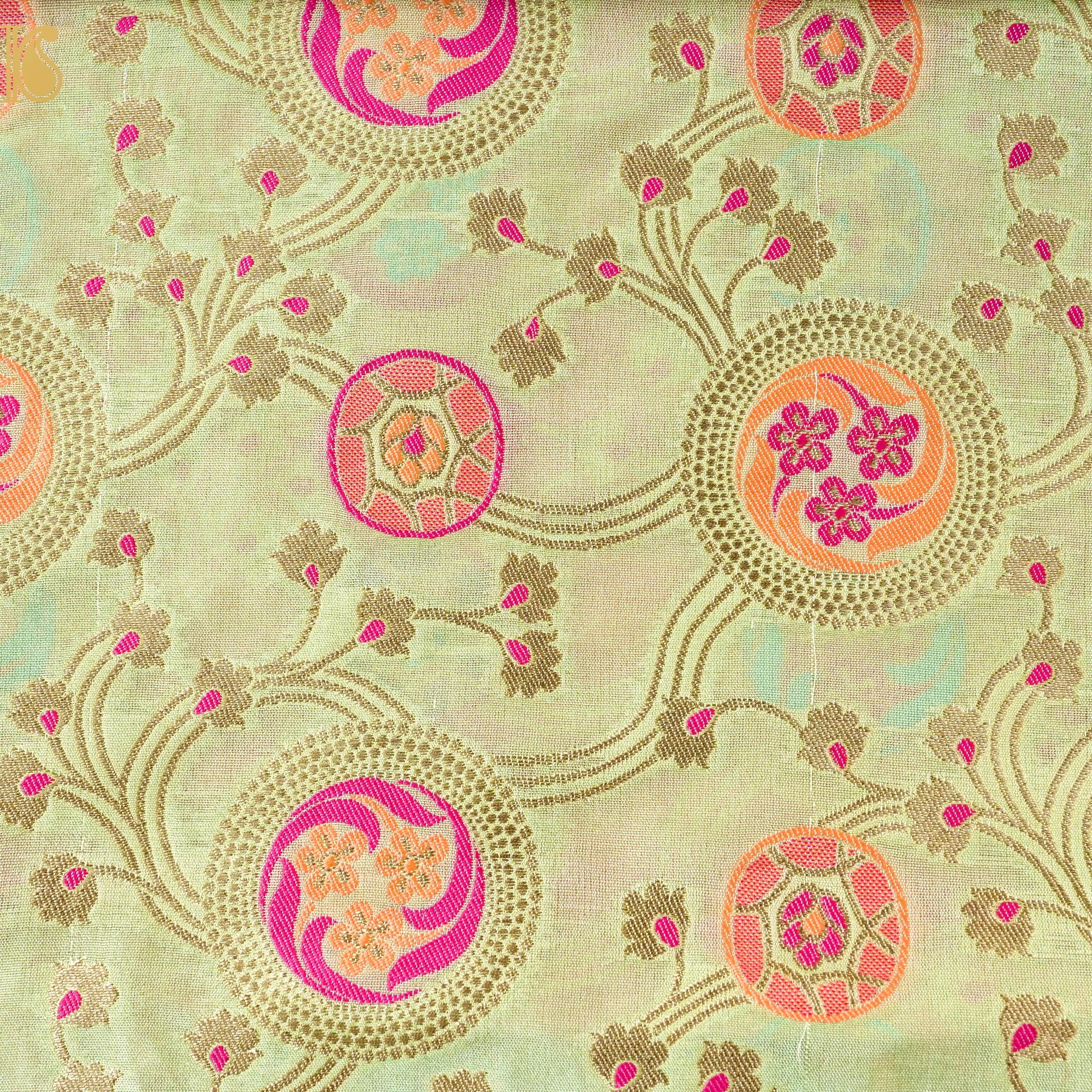 Banarasi Semi Silk Fabric