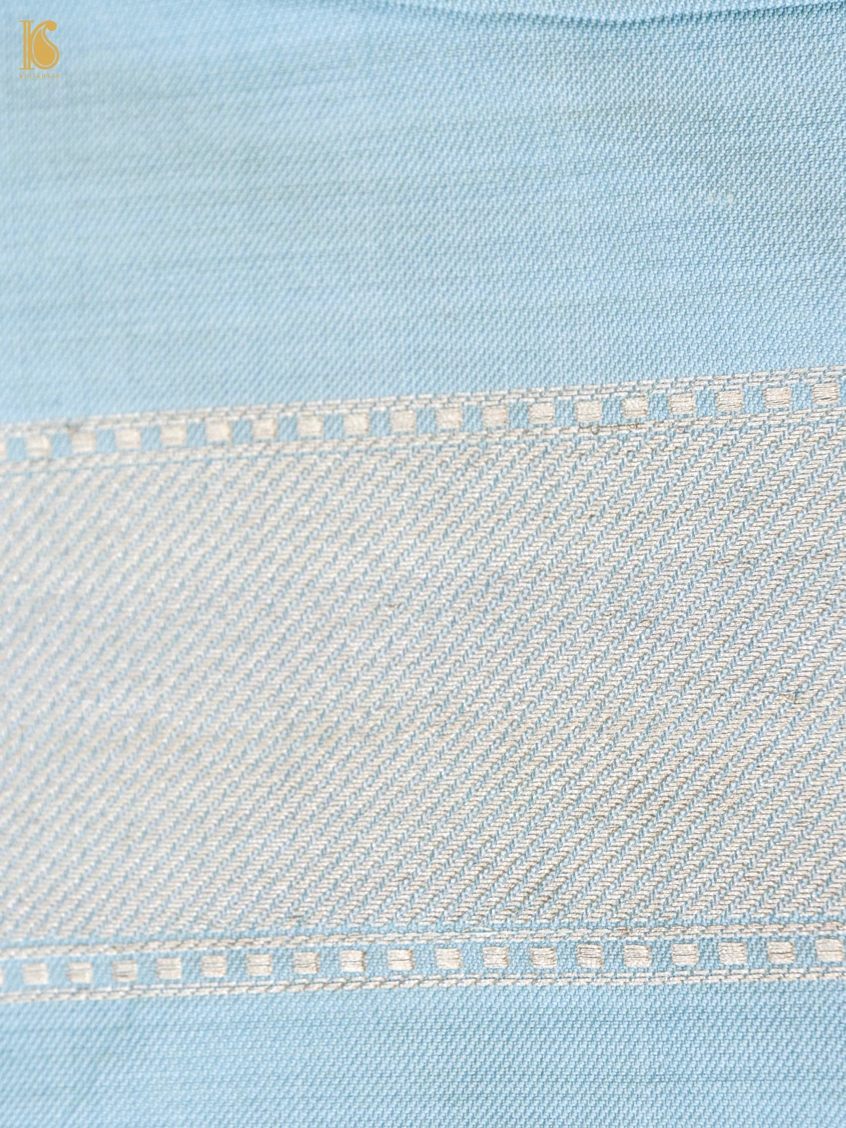 Handloom Katan Silk Banarasi Kadwa Ektara Saree