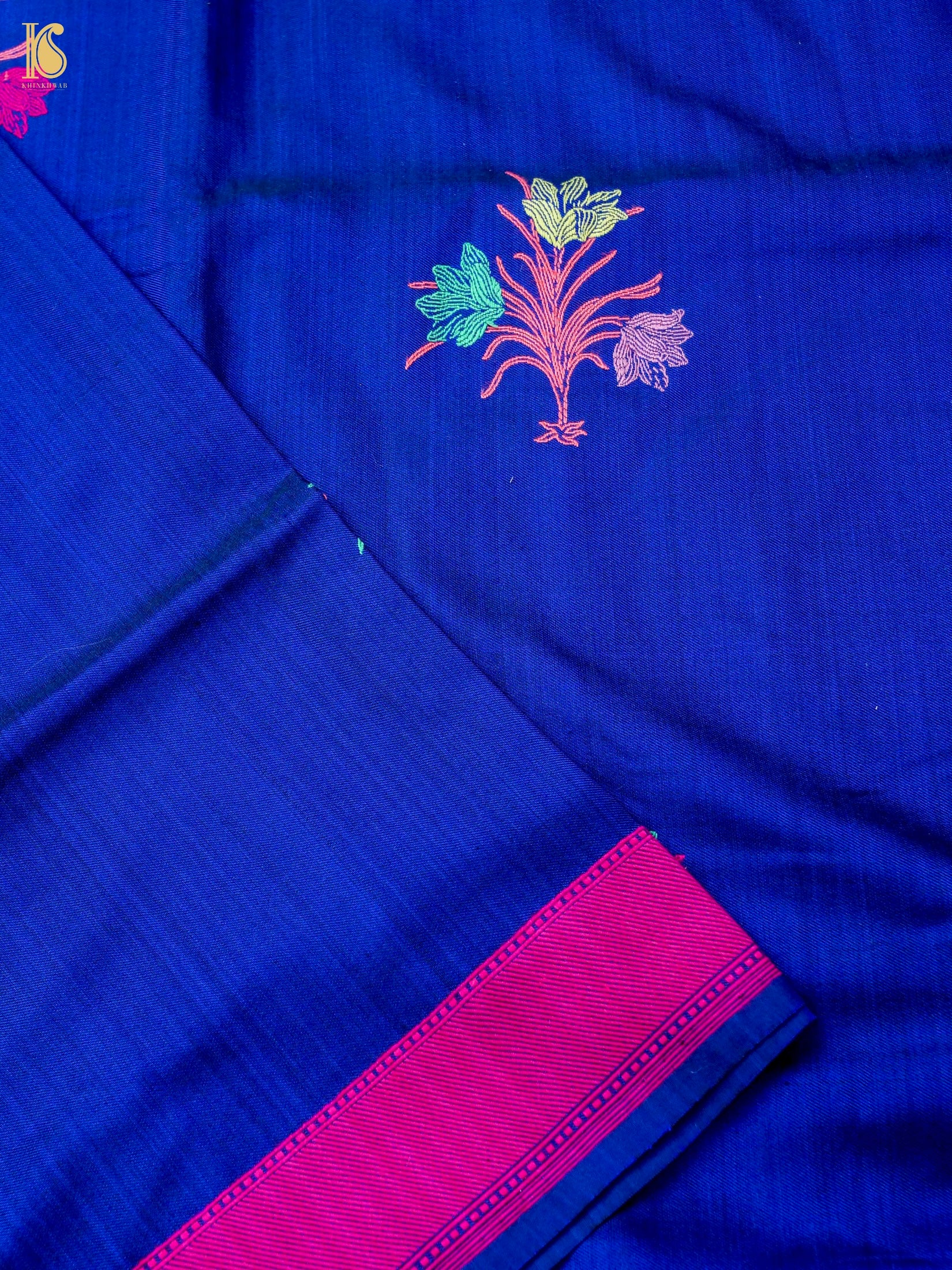 Handloom Katan Silk Banarasi Kadwa Ektara Saree