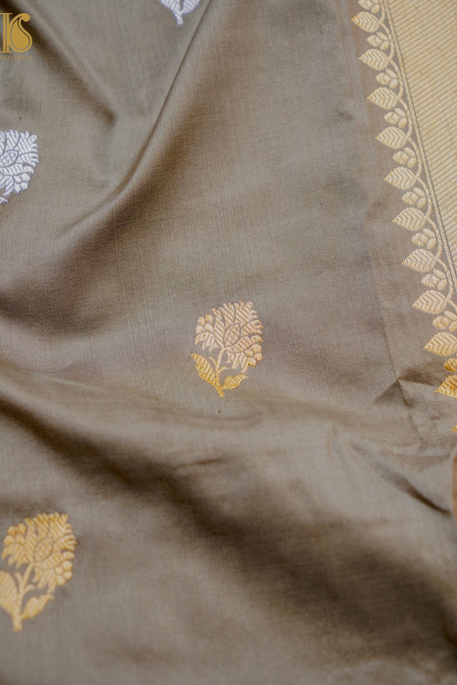 Banarasi Handloom Pure Katan Silk Kadwa Saree