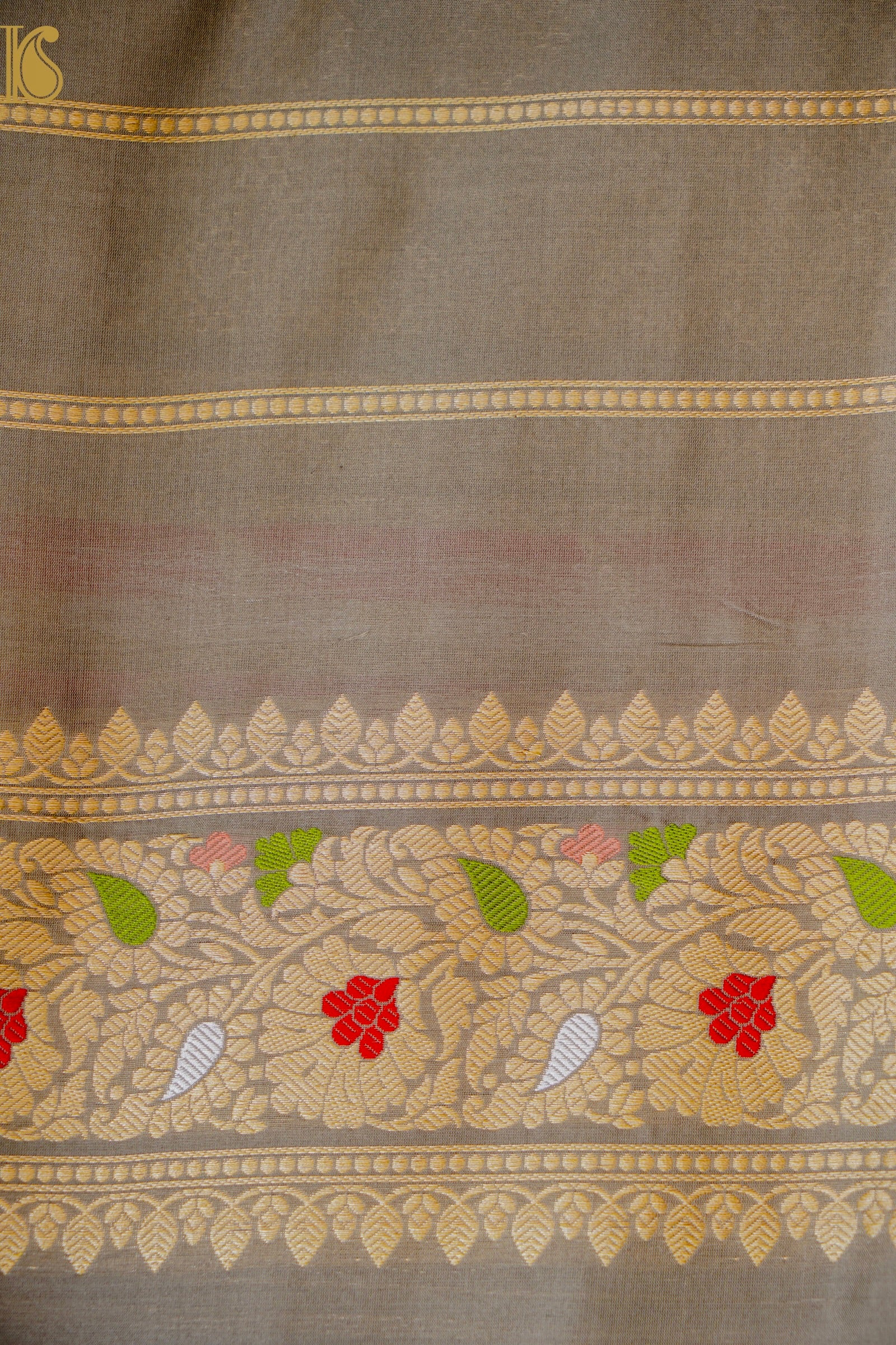 Banarasi Handloom Pure Katan Silk Kadwa Saree