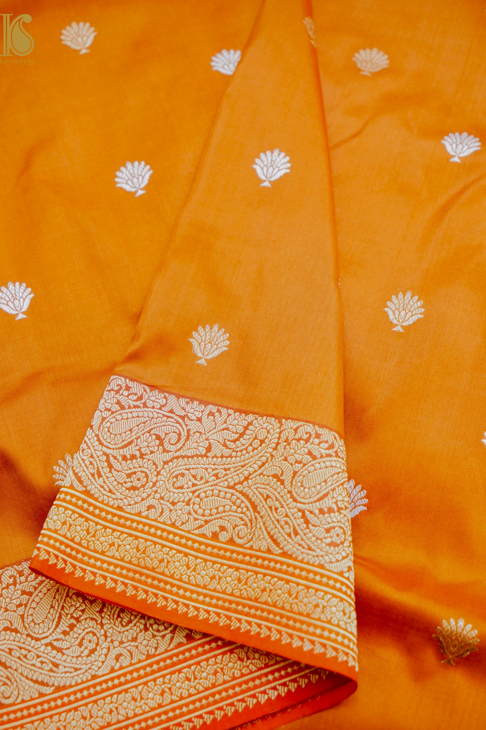 Banarasi Handloom Pure Katan Silk Kadwa Saree