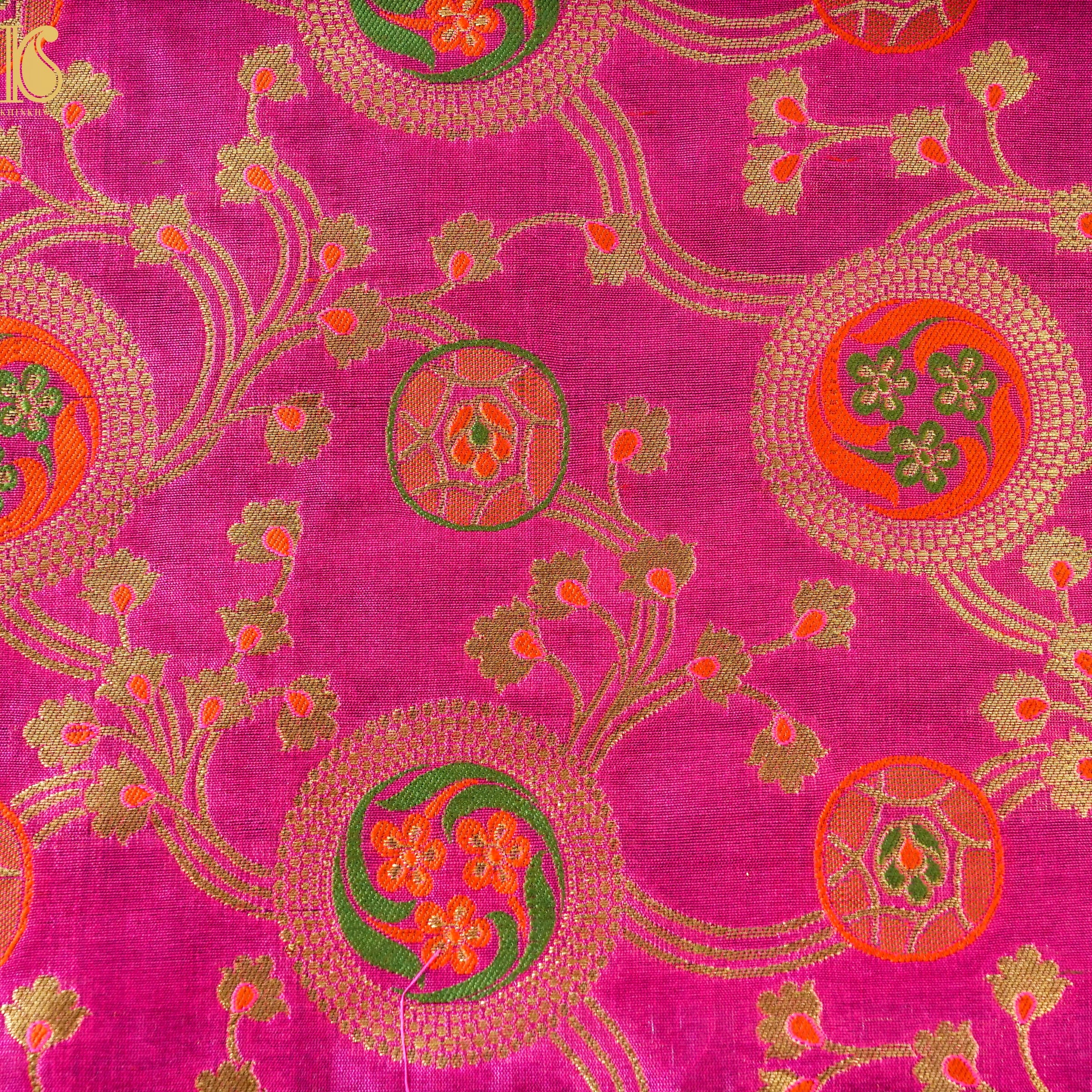 Banarasi Semi Silk Fabric