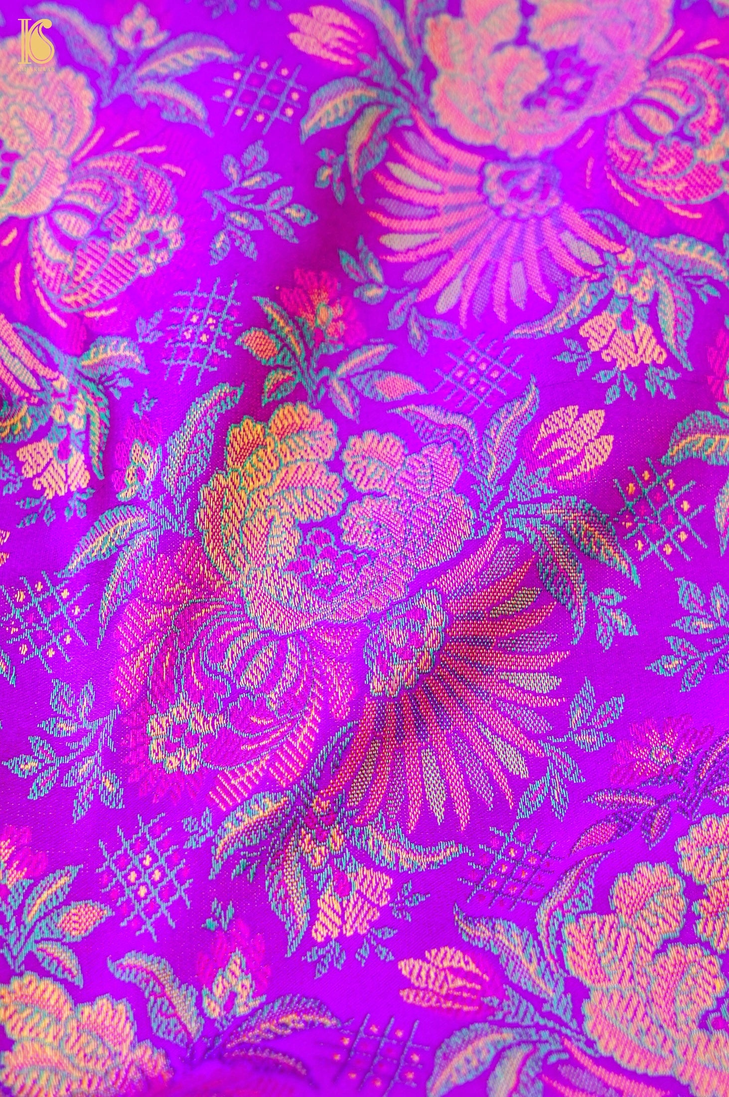 Handloom Banarasi Juhi Tanchoi Silk Fabric