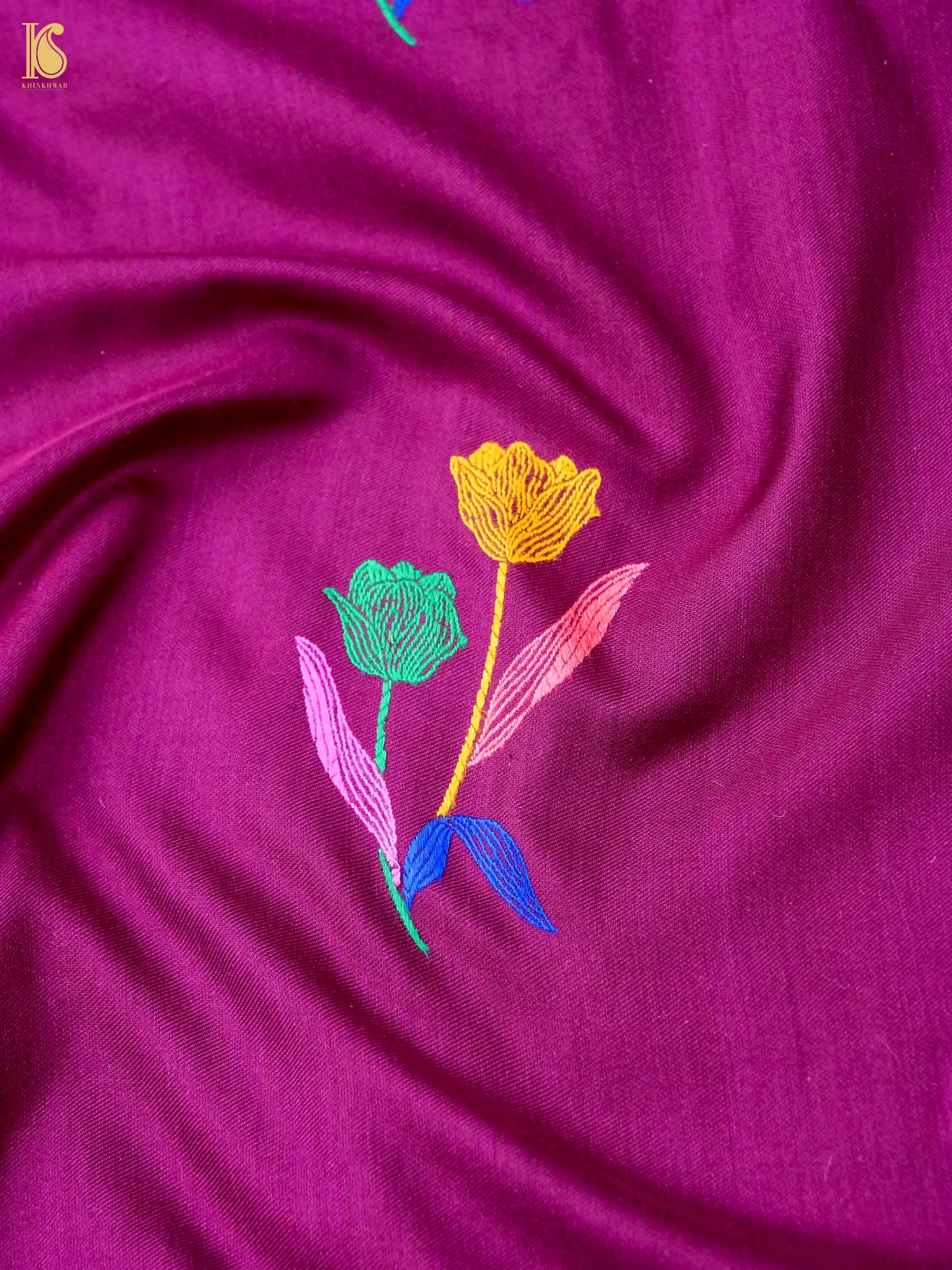 Handloom Katan Silk Banarasi Kadwa Ektara Saree