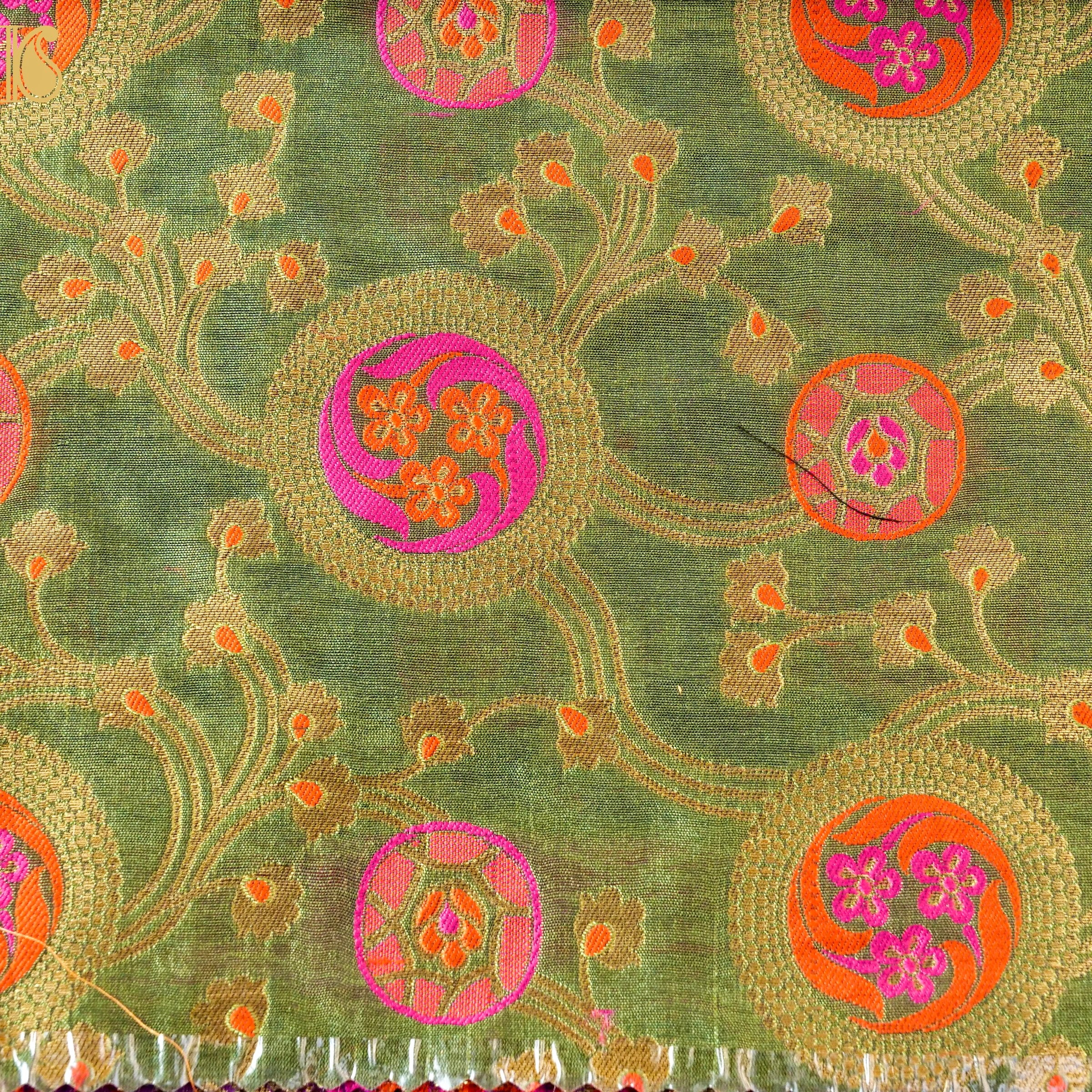 Banarasi Semi Silk Fabric