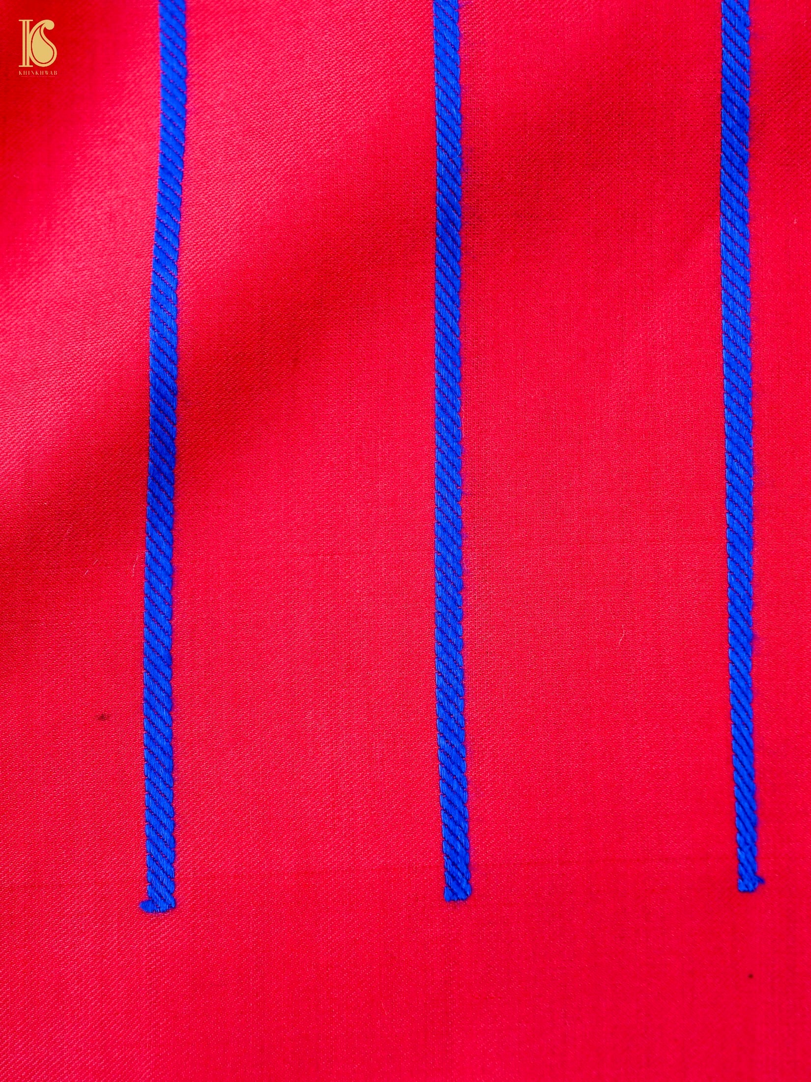 Handloom Katan Silk Banarasi Kadwa Ektara Saree