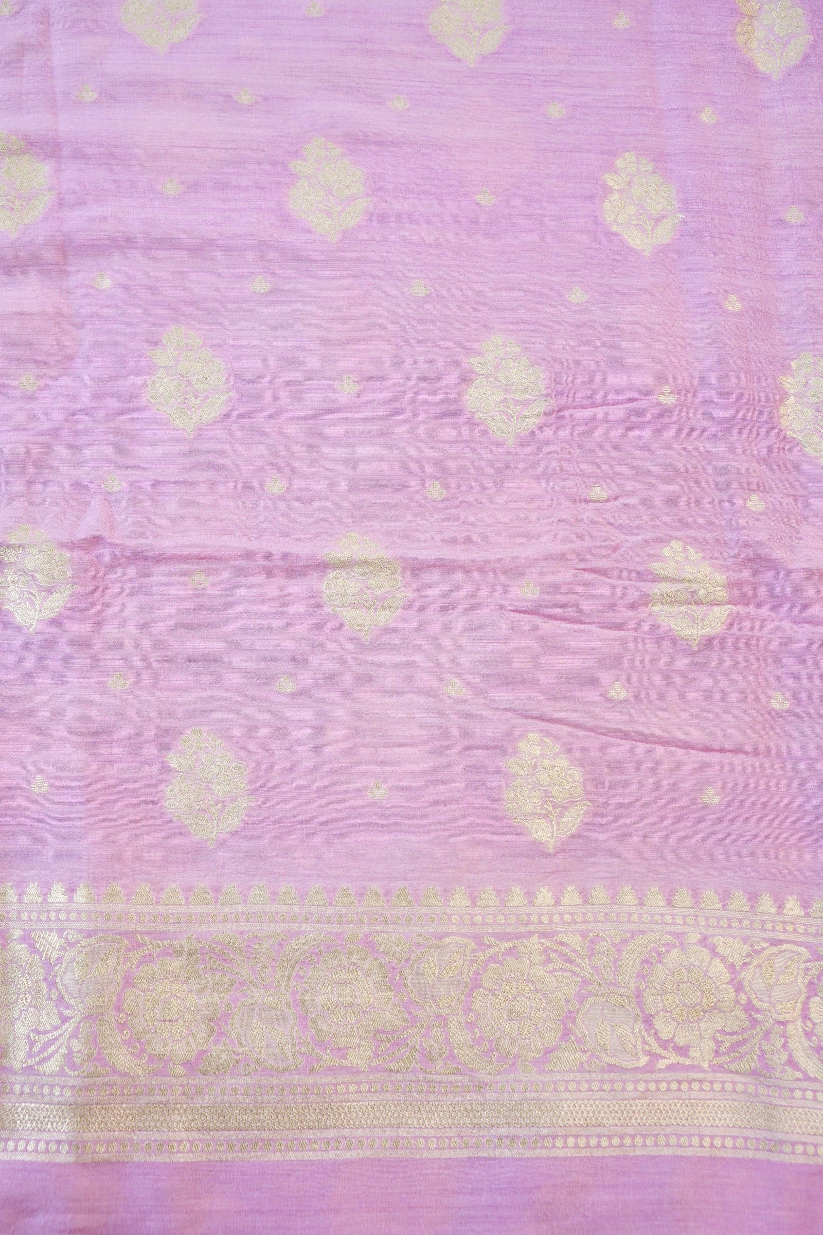Moonga Silk Handloom Banarasi Suit Fabric