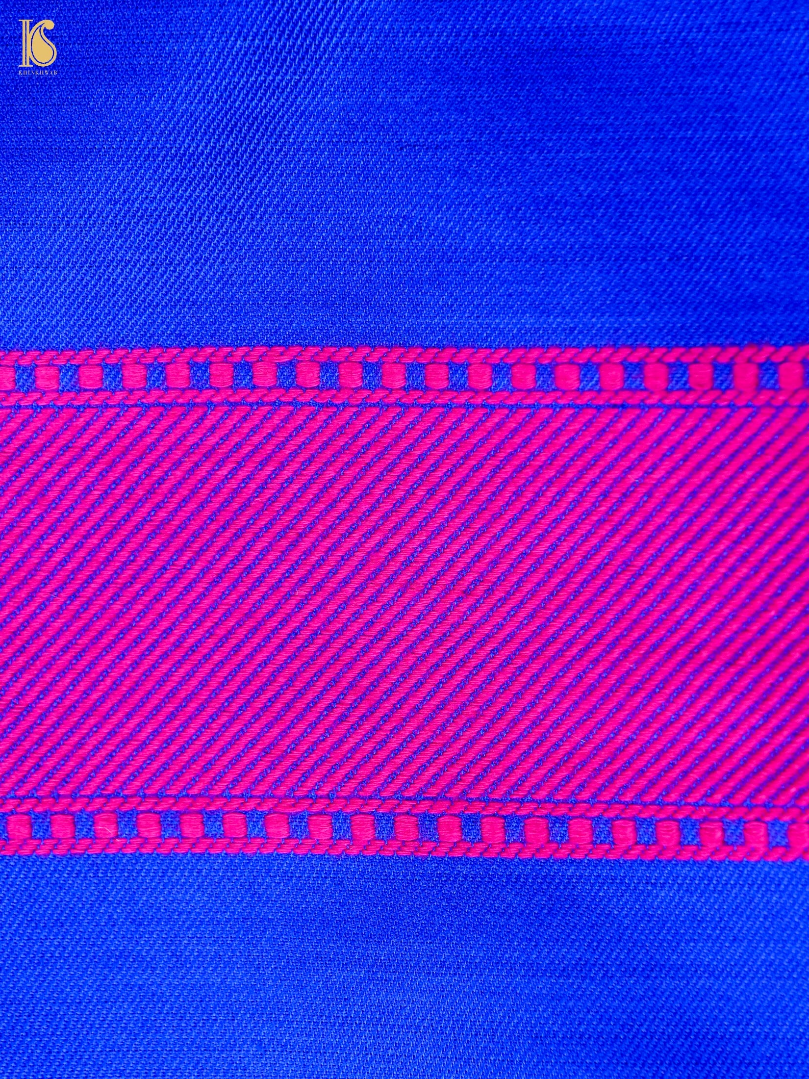 Handloom Katan Silk Banarasi Kadwa Ektara Saree