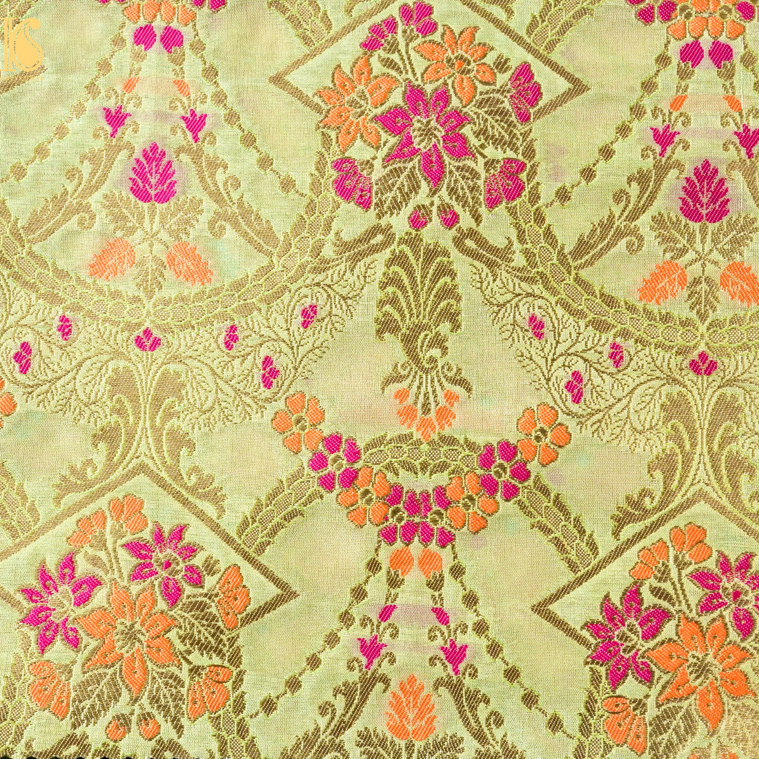 Banarasi Semi Silk Fabric