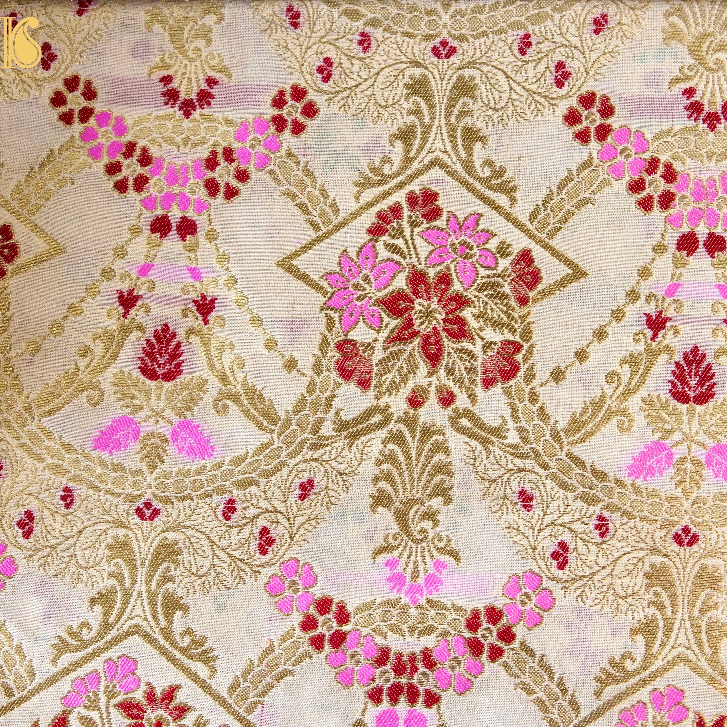 Banarasi Semi Silk Fabric