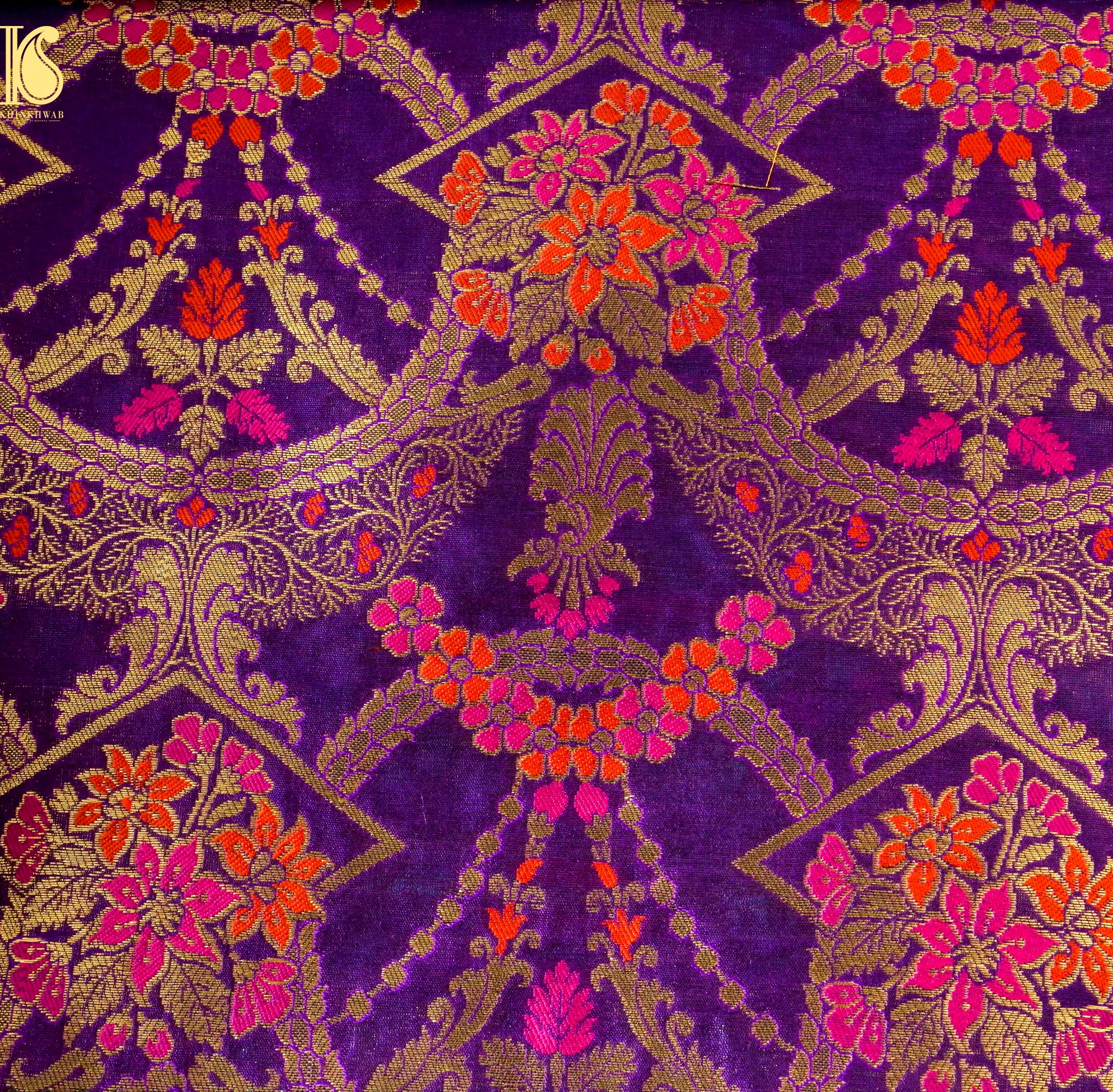 Banarasi Semi Silk Fabric