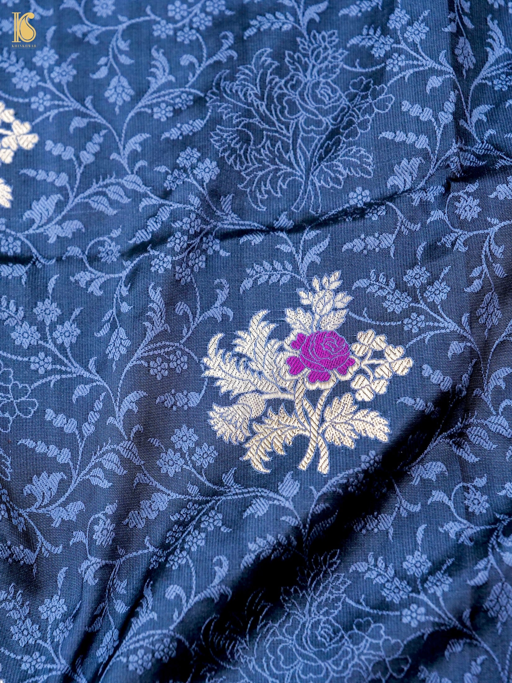 Handloom Banarasi Katan Silk Kadwa Tanchoi Saree