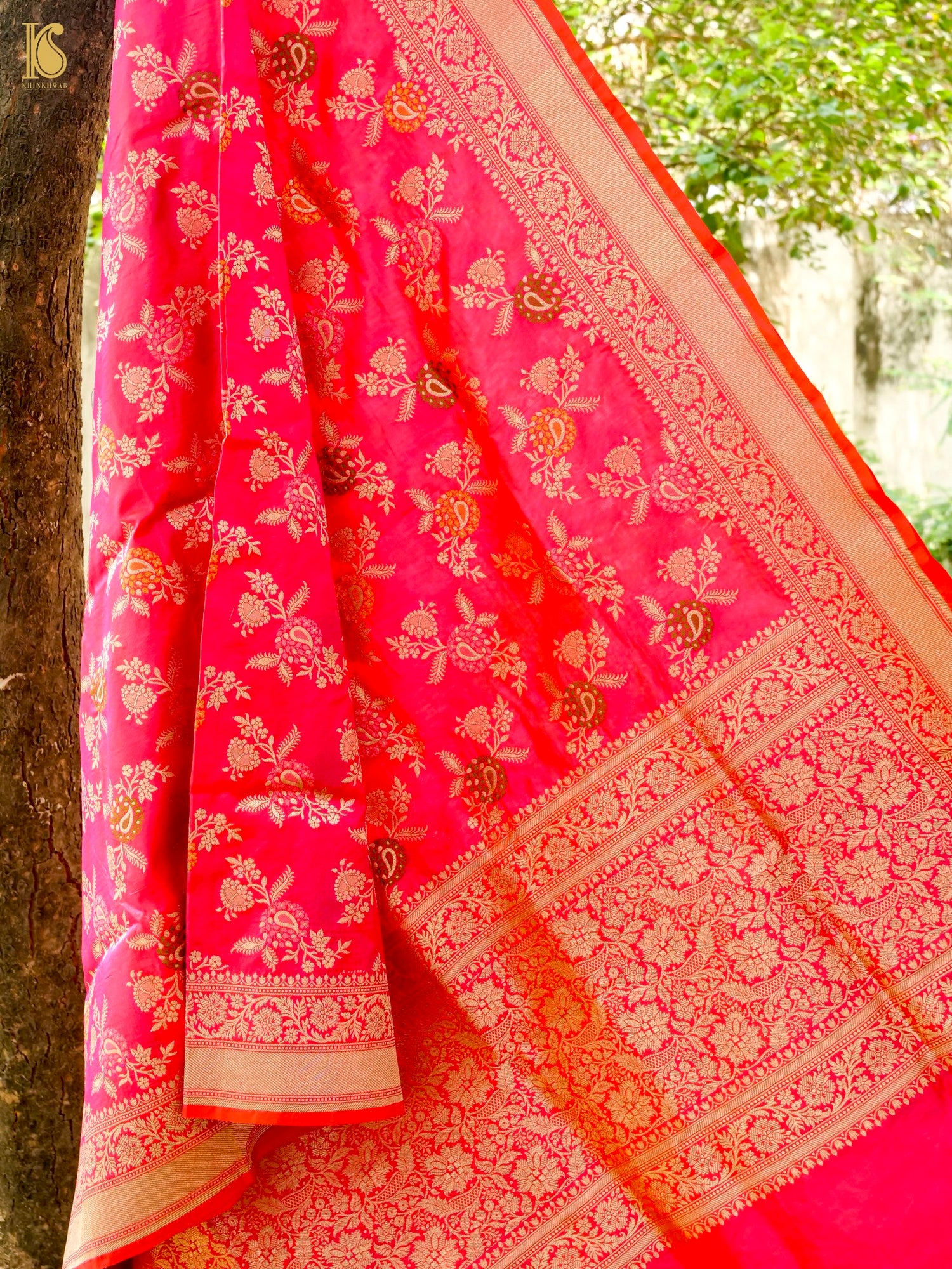 Handloom Banarasi Katan Silk Dupatta