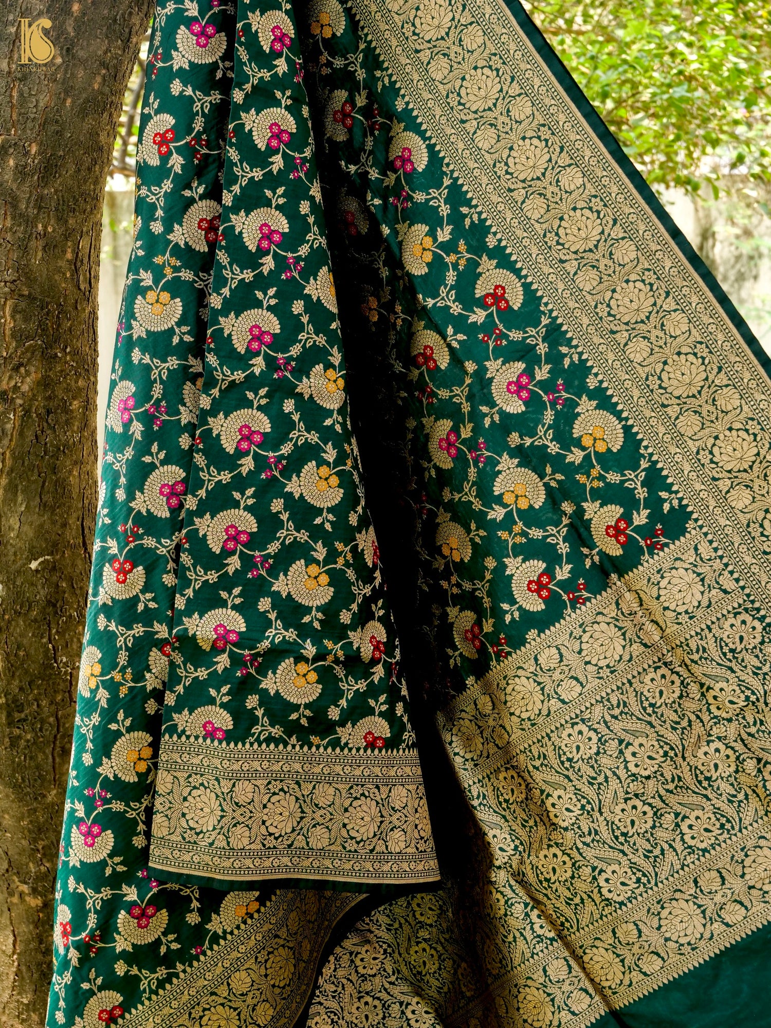 Handloom Banarasi Katan Silk Dupatta