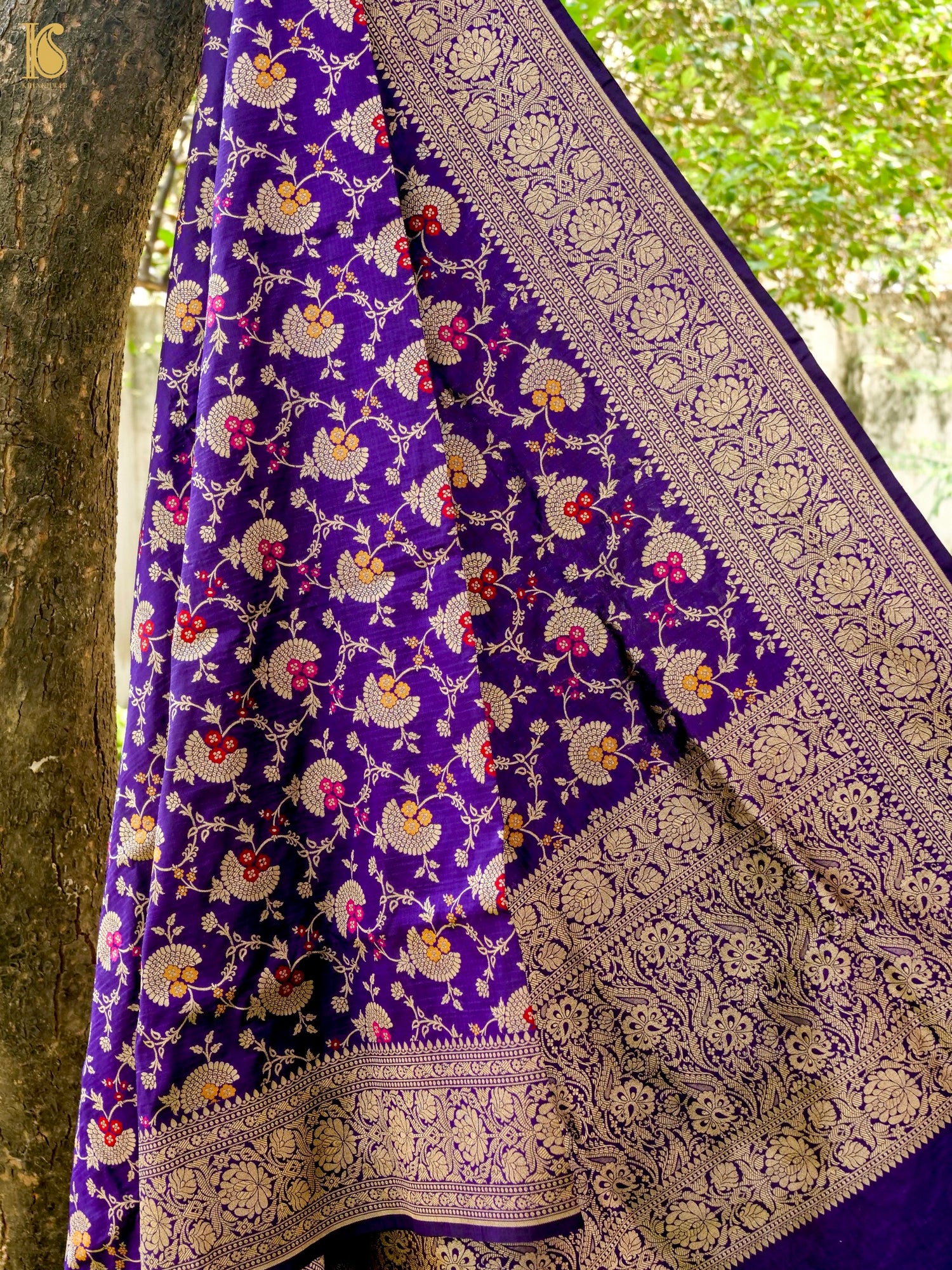 Handloom Banarasi Katan Silk Dupatta