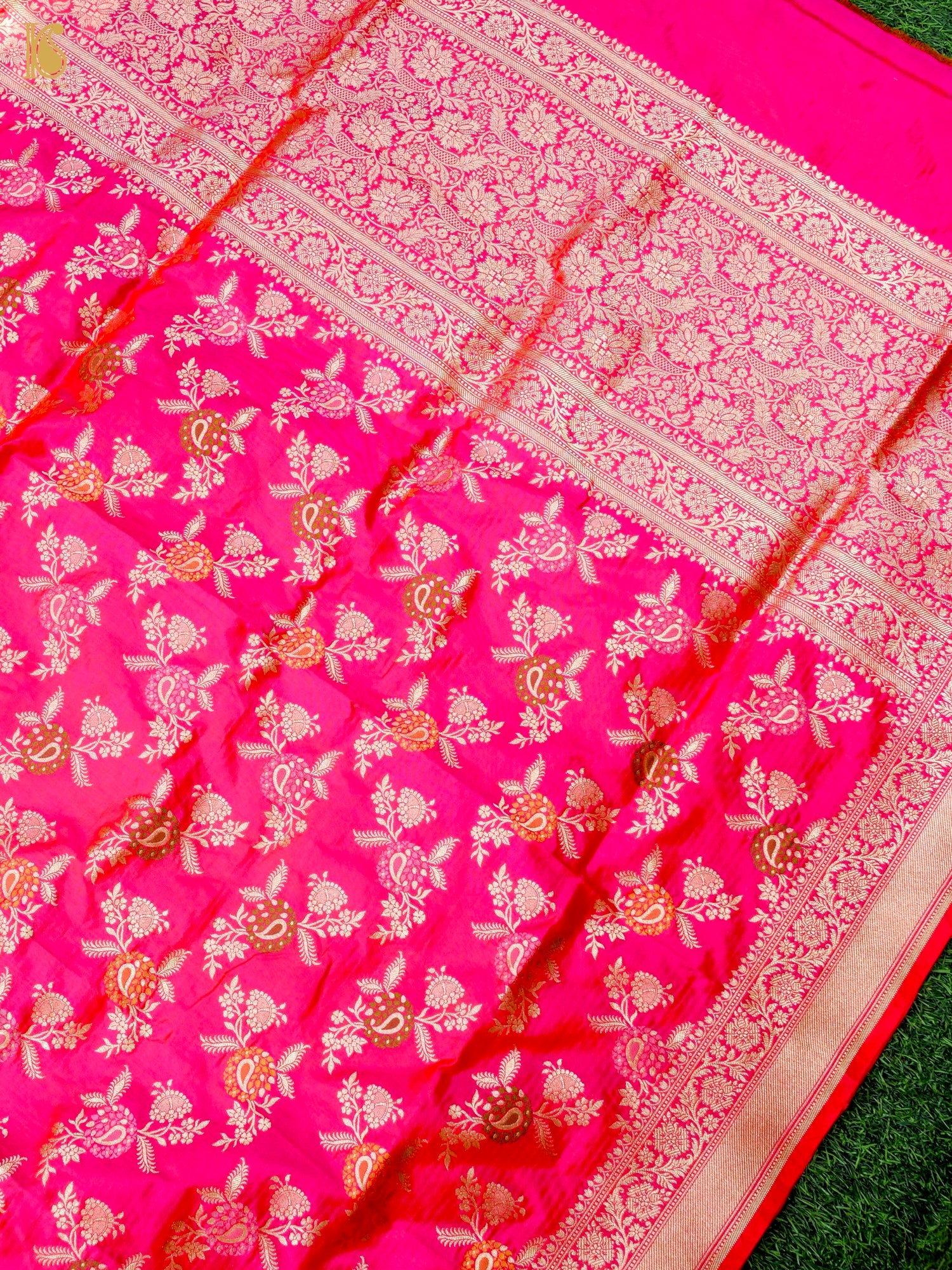 Handloom Banarasi Katan Silk Dupatta