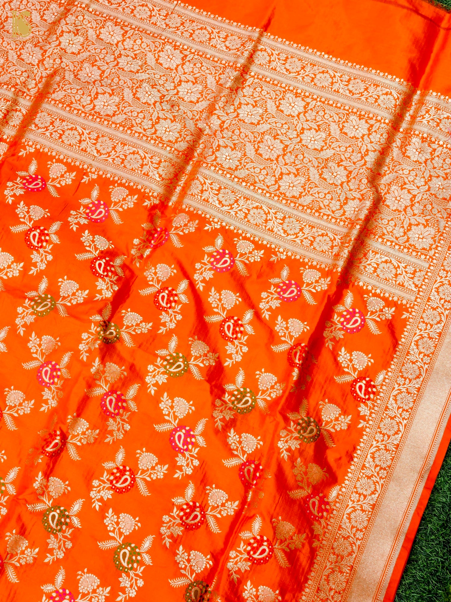 Handloom Banarasi Katan Silk Dupatta