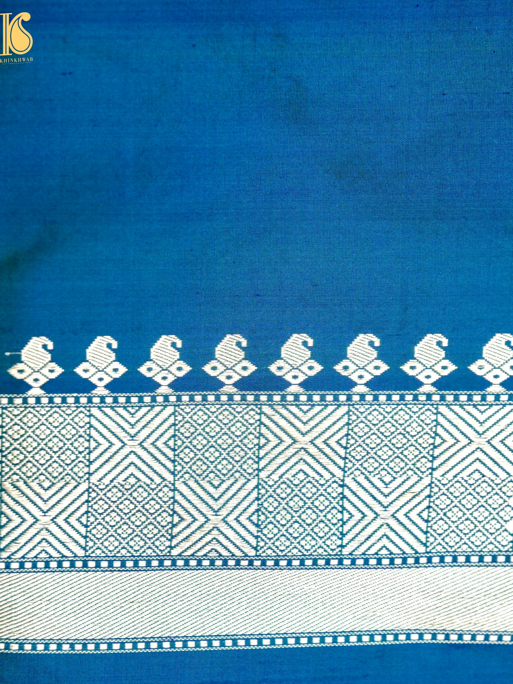 Banarasi Katan Silk Handwoven Kadwa Jaal Saree