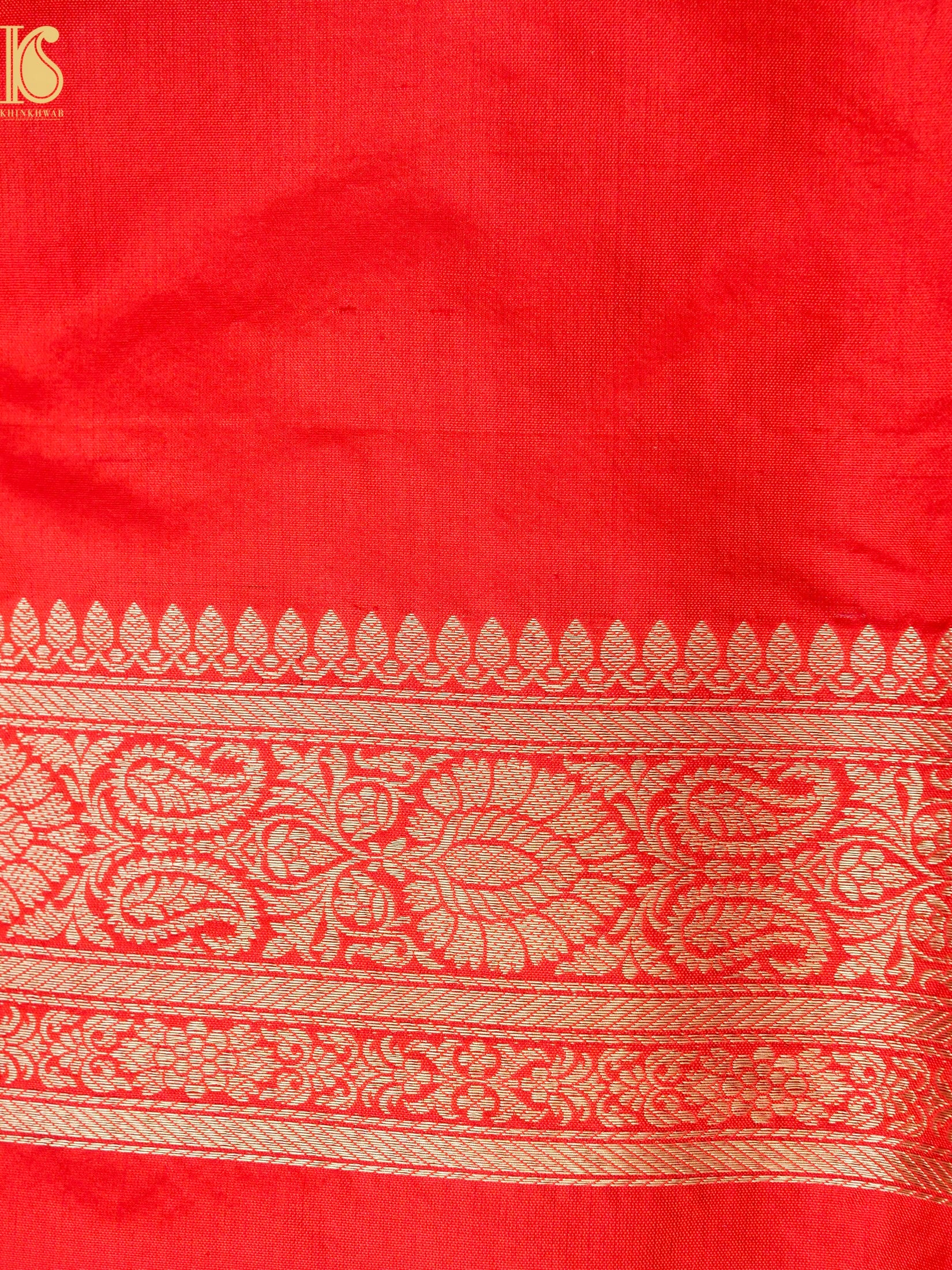 Handloom Banarasi Katan Silk Zari Tanchoi Saree