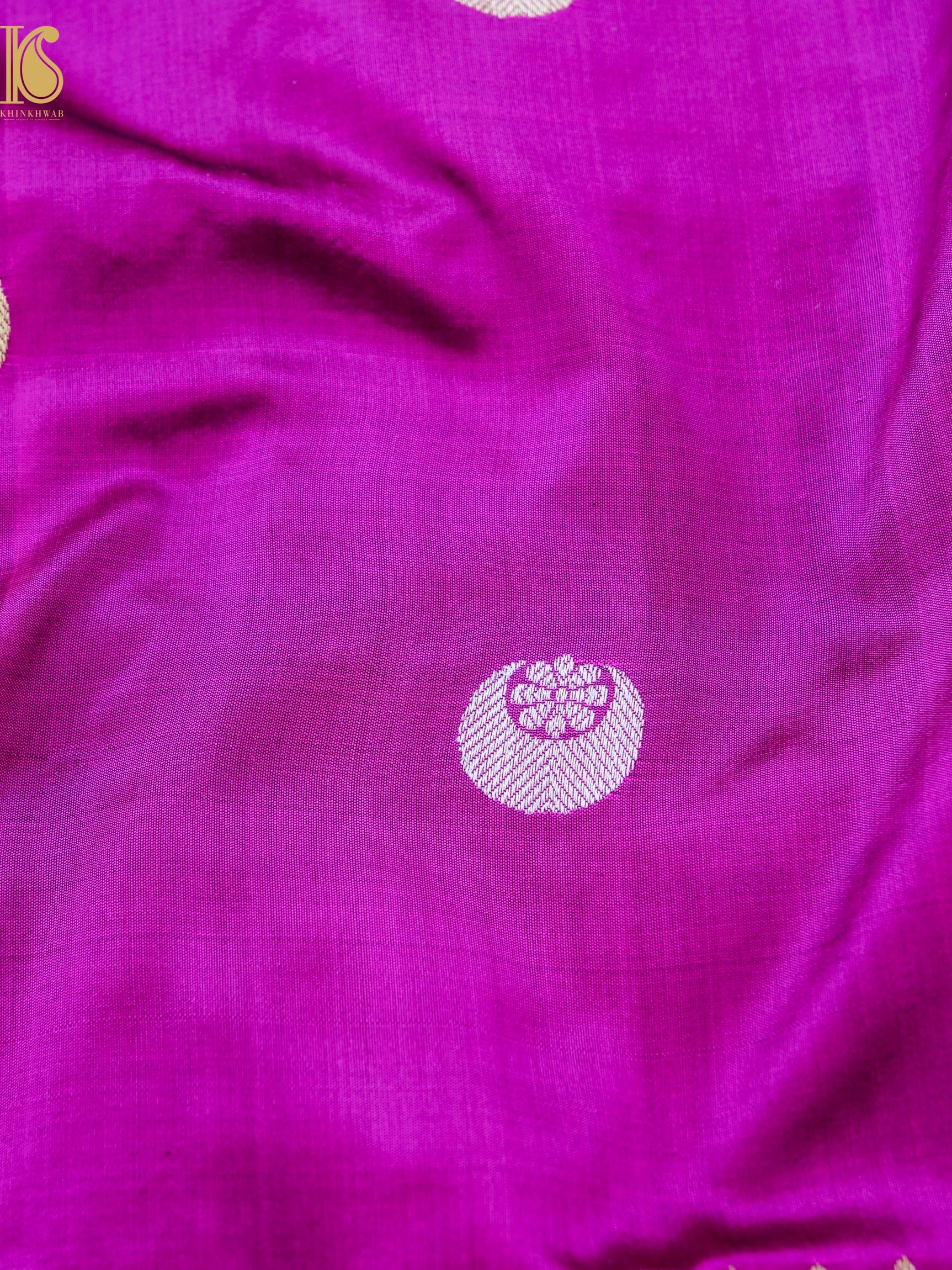 Banarasi Katan Silk Handwoven Chaand Boota Saree