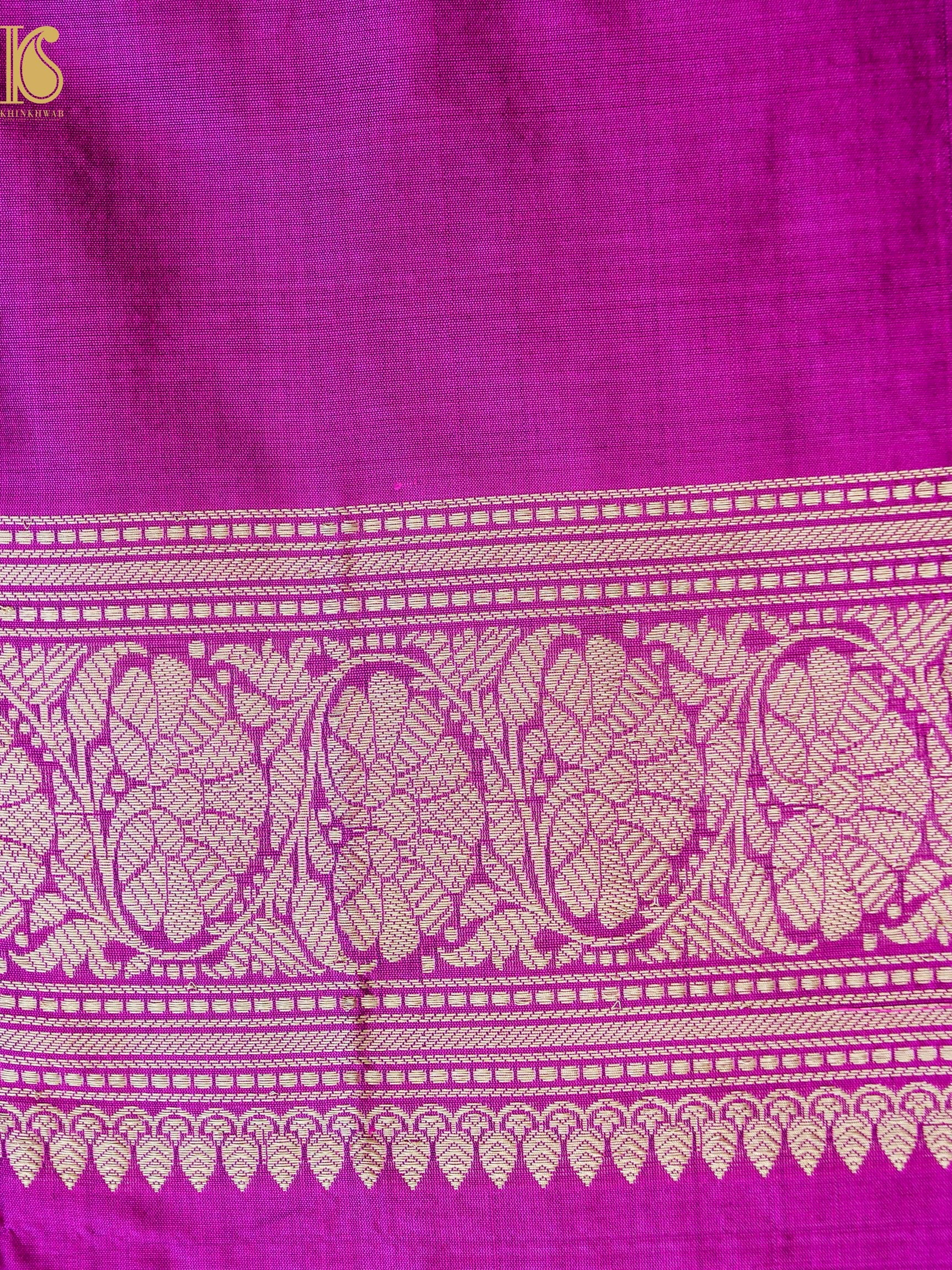 Banarasi Katan Silk Handwoven Chaand Boota Saree