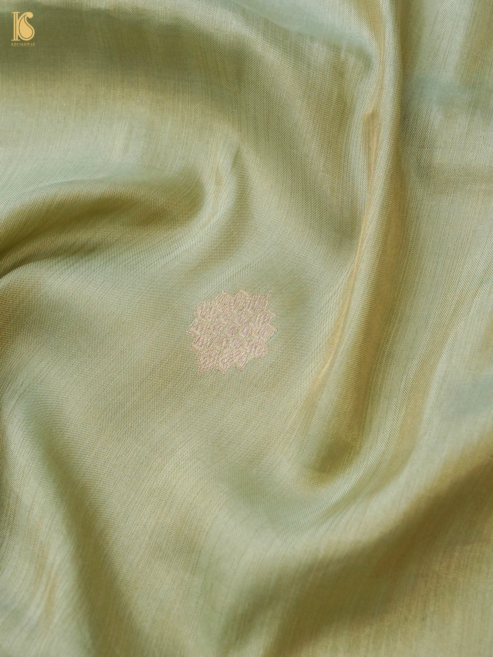 Handloom Banarasi Pure Silk Tissue Kadwa Ektara Saree