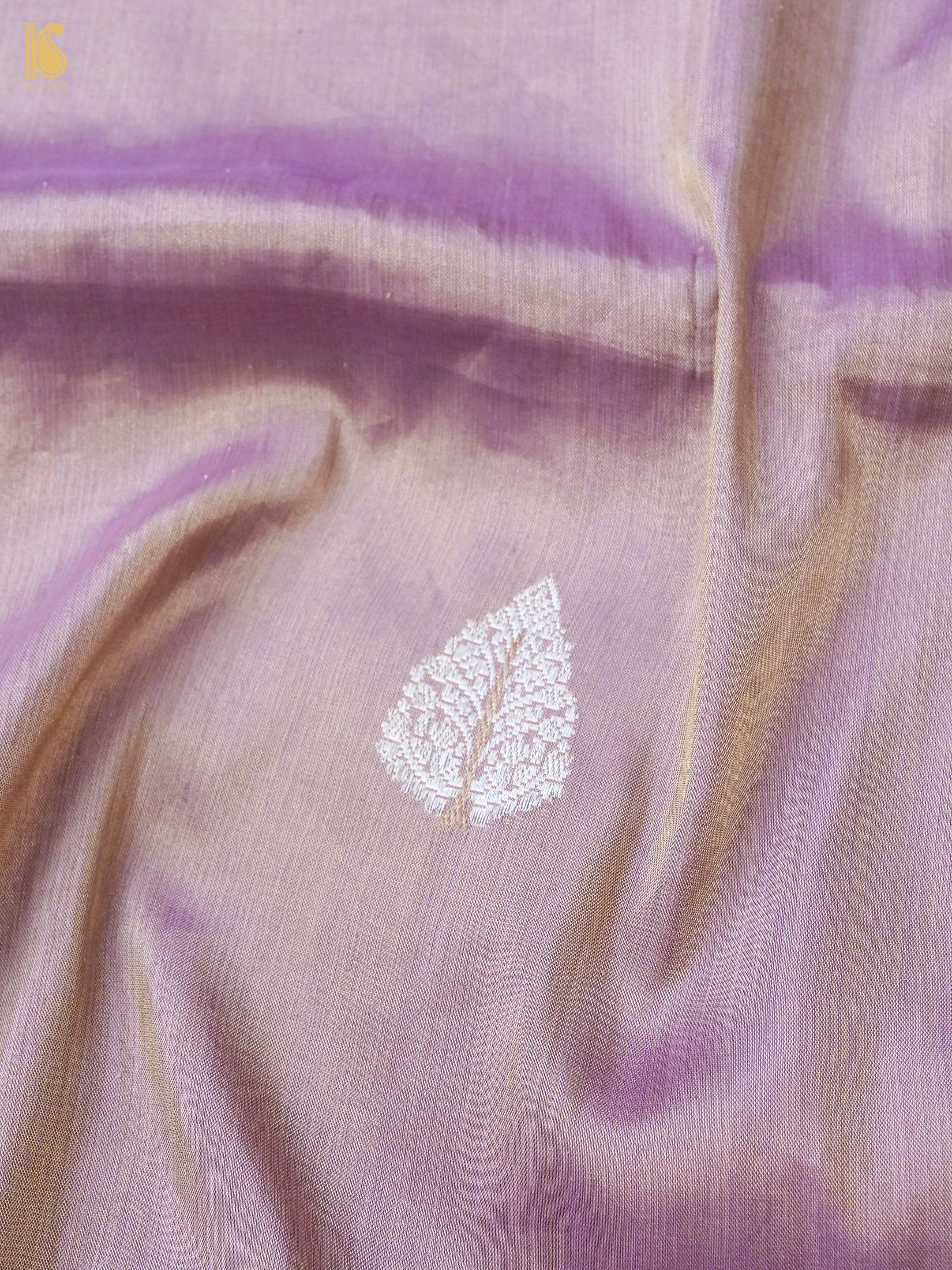 Handloom Banarasi Pure Silk Tissue Kadwa Ektara Saree