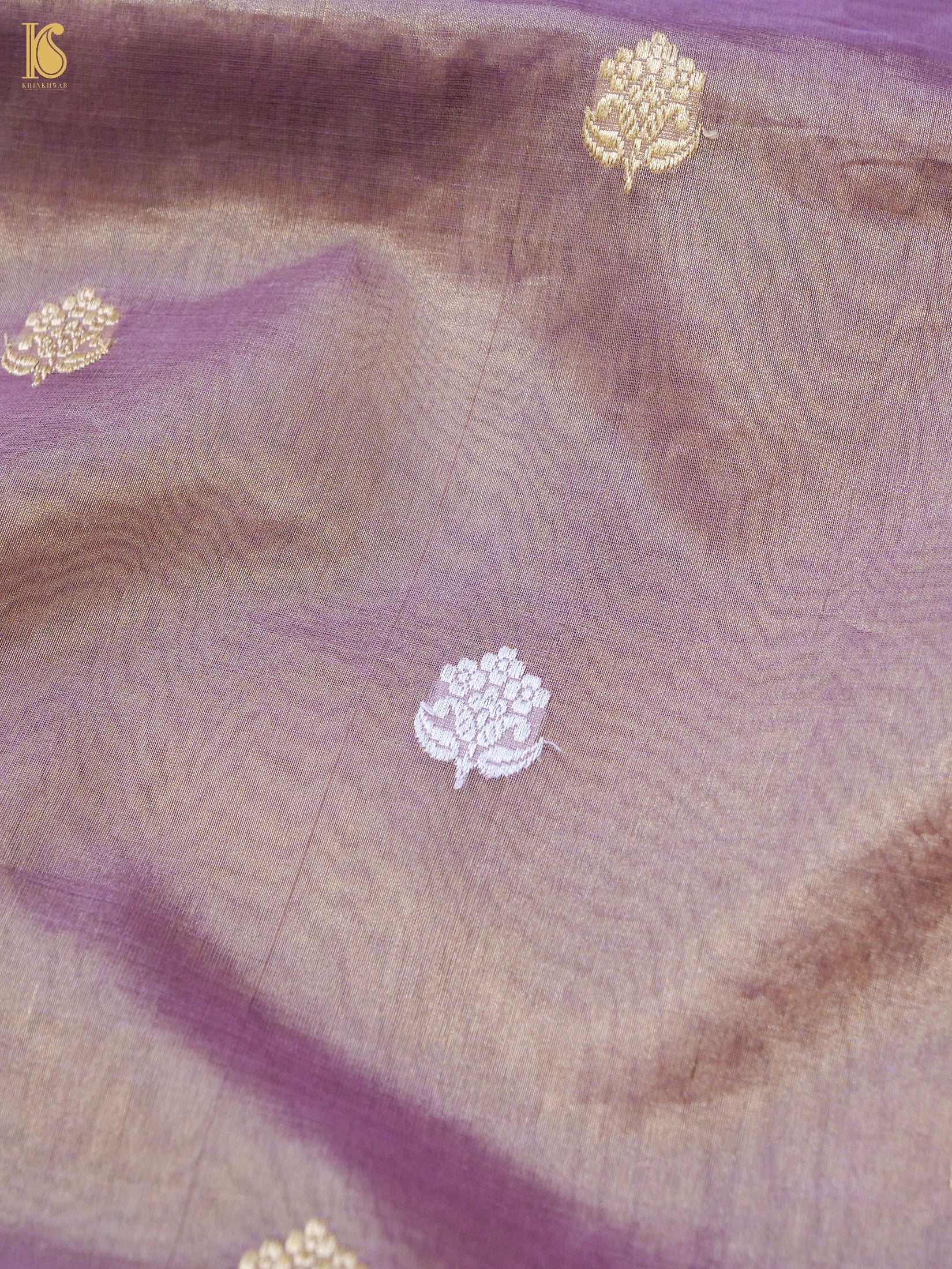 Handloom Banarasi Pure Silk Tissue Kadwa Saree