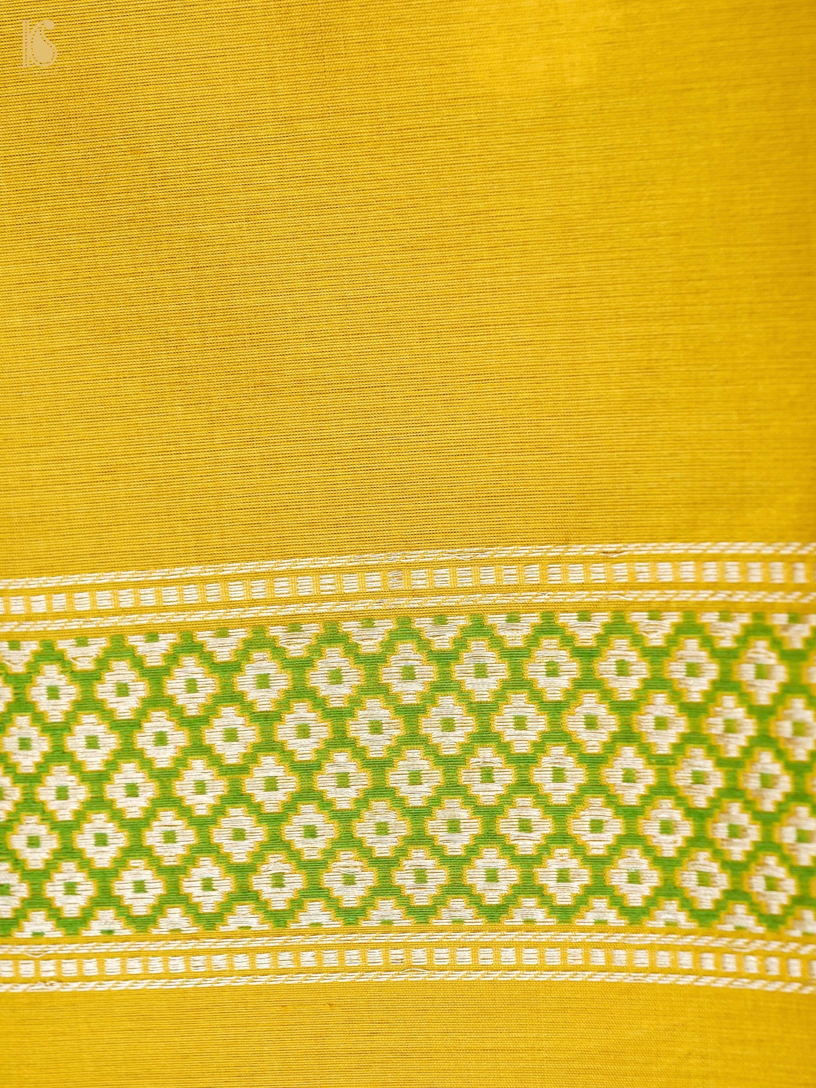Handloom Banarasi Pure Silk Tissue Kadwa Saree