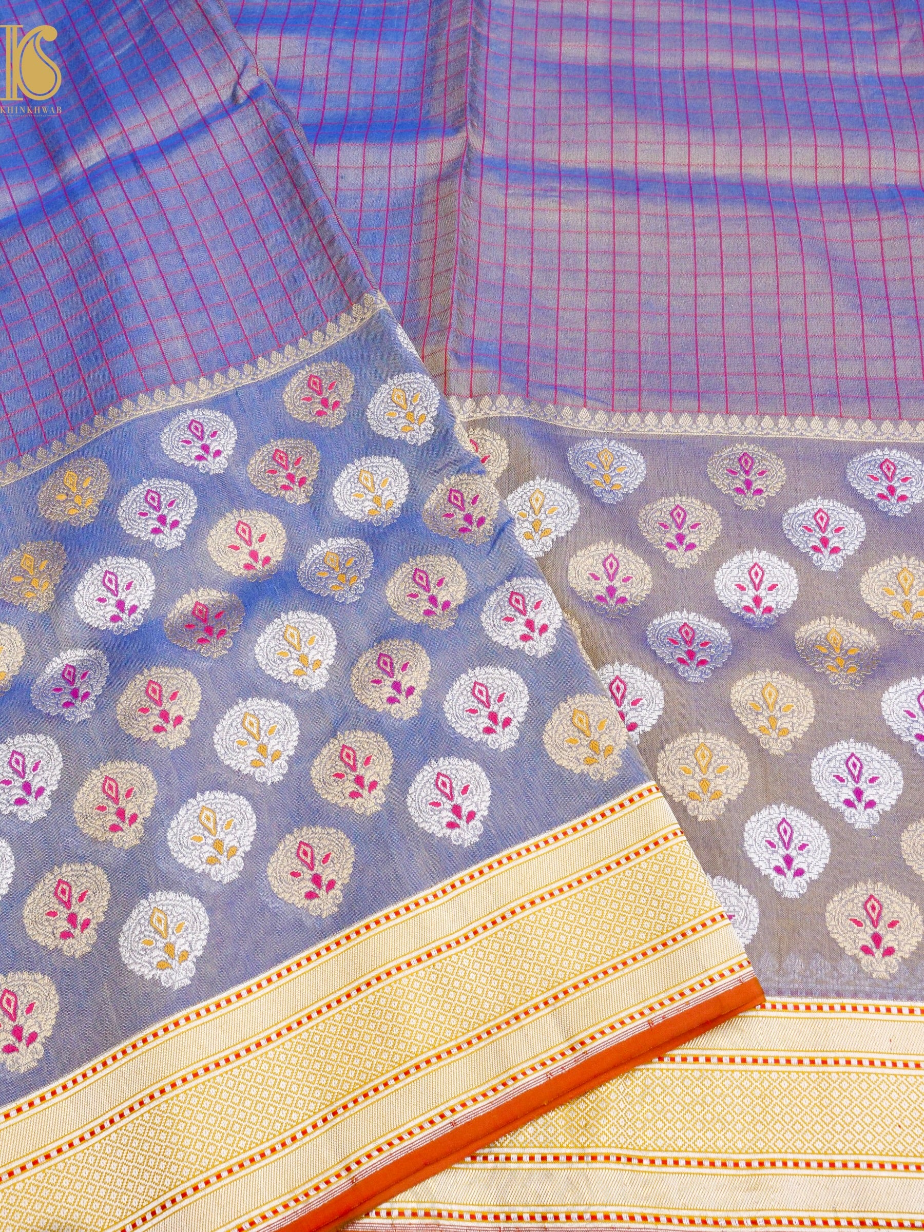 Handloom Banarasi Pure Katan Silk Kadwa Saree